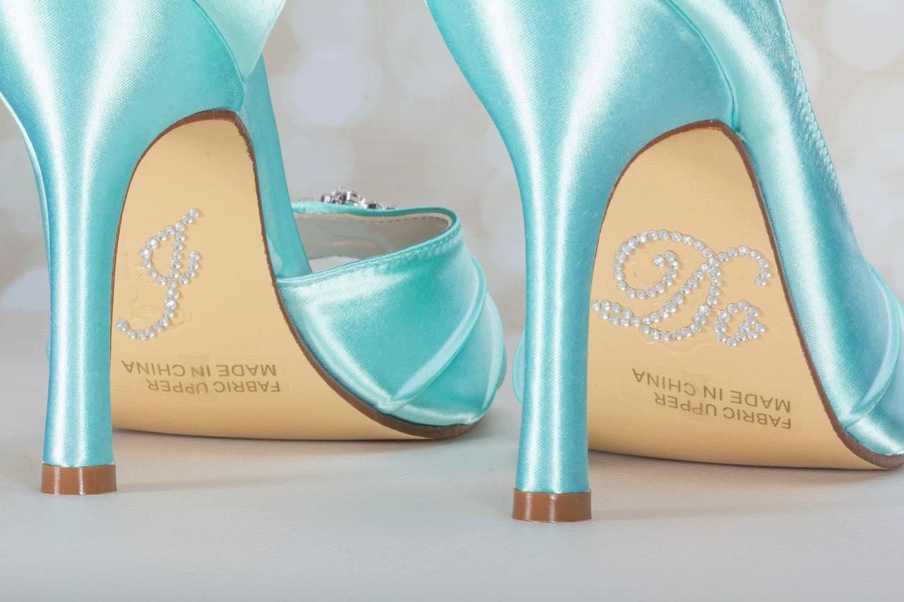 I DO" Wedding Shoe Stickers $10