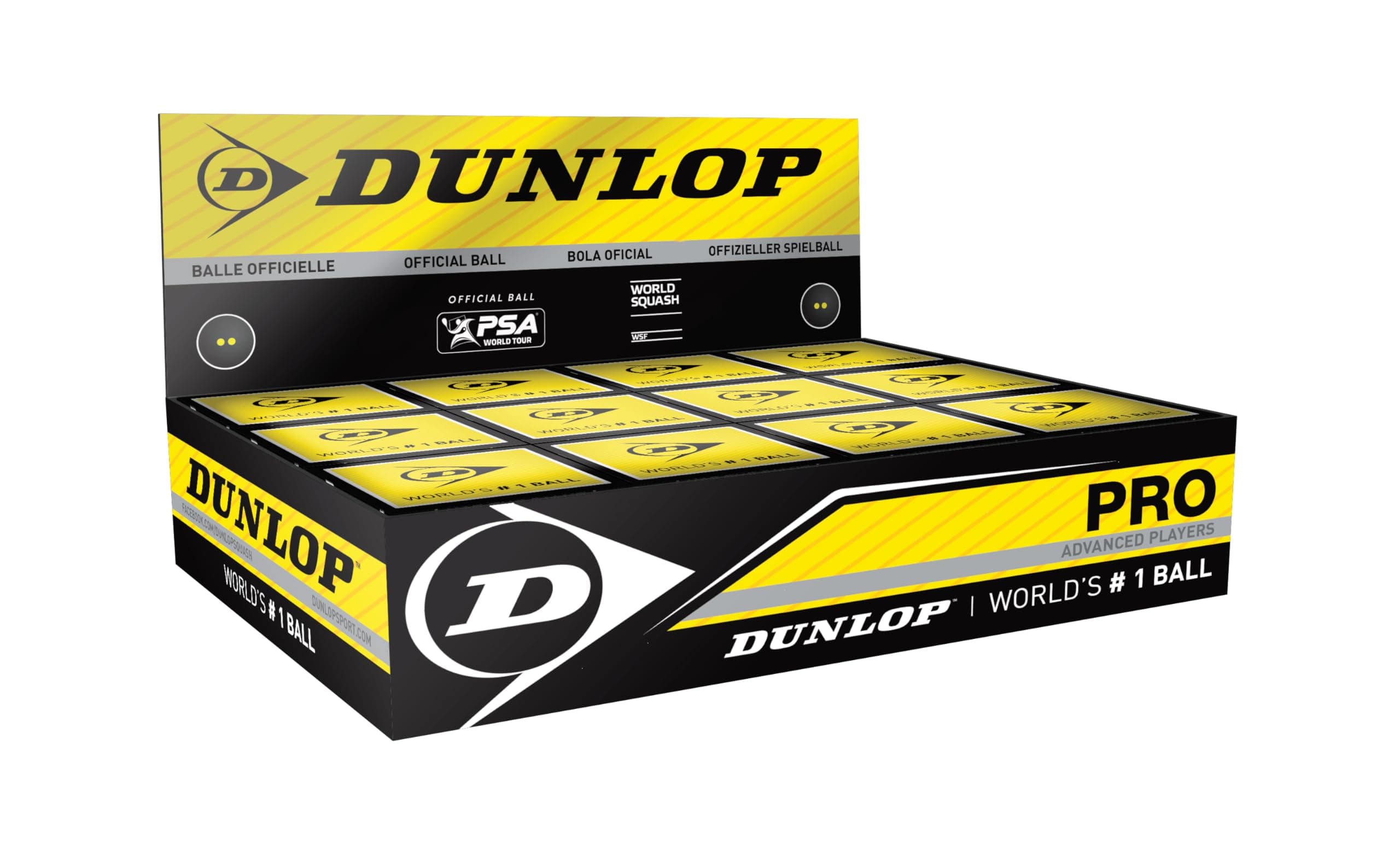 Dunlop Sports Pro XX Squash Ball - Pro Box