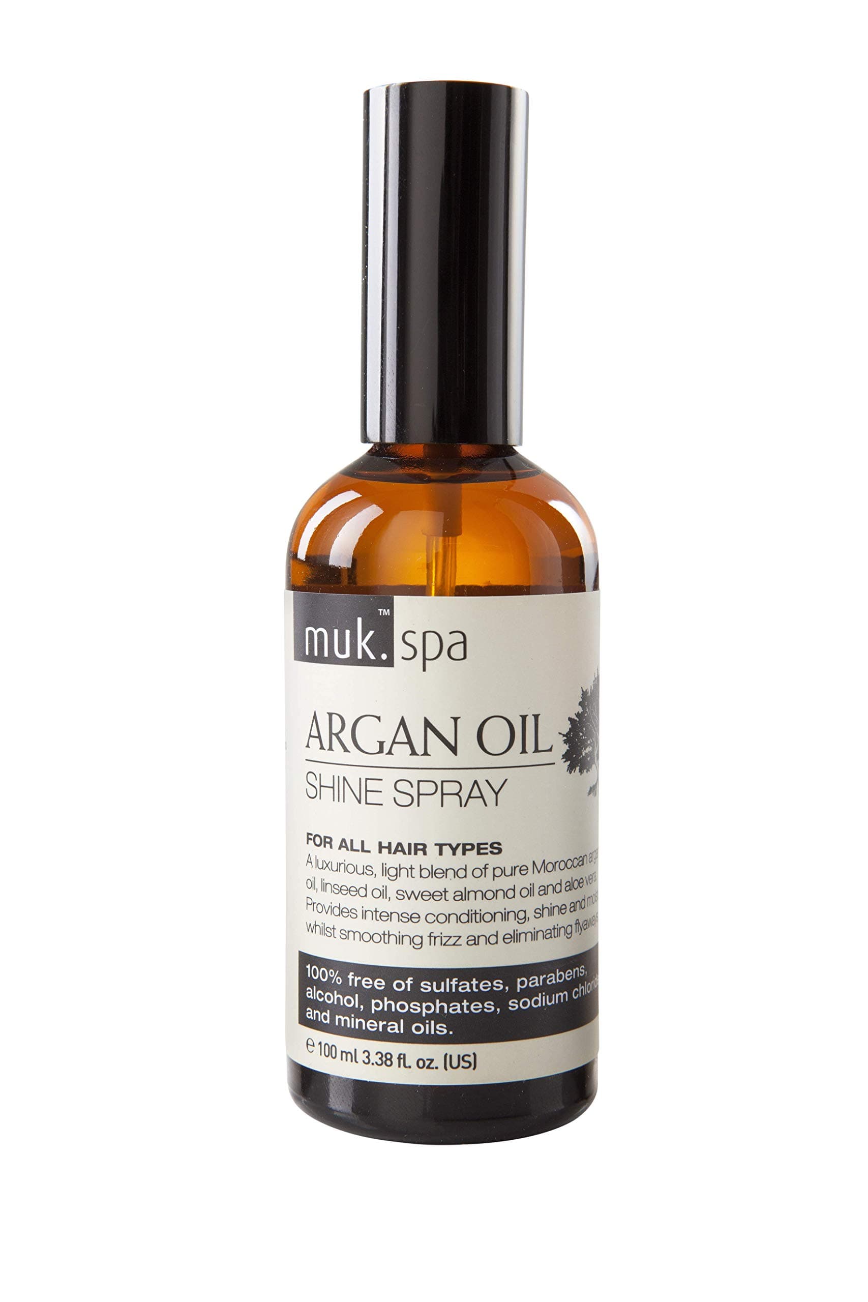 Muk HaircareSpa Argan Oil Repair Shine Spray, 3.38 Ounce