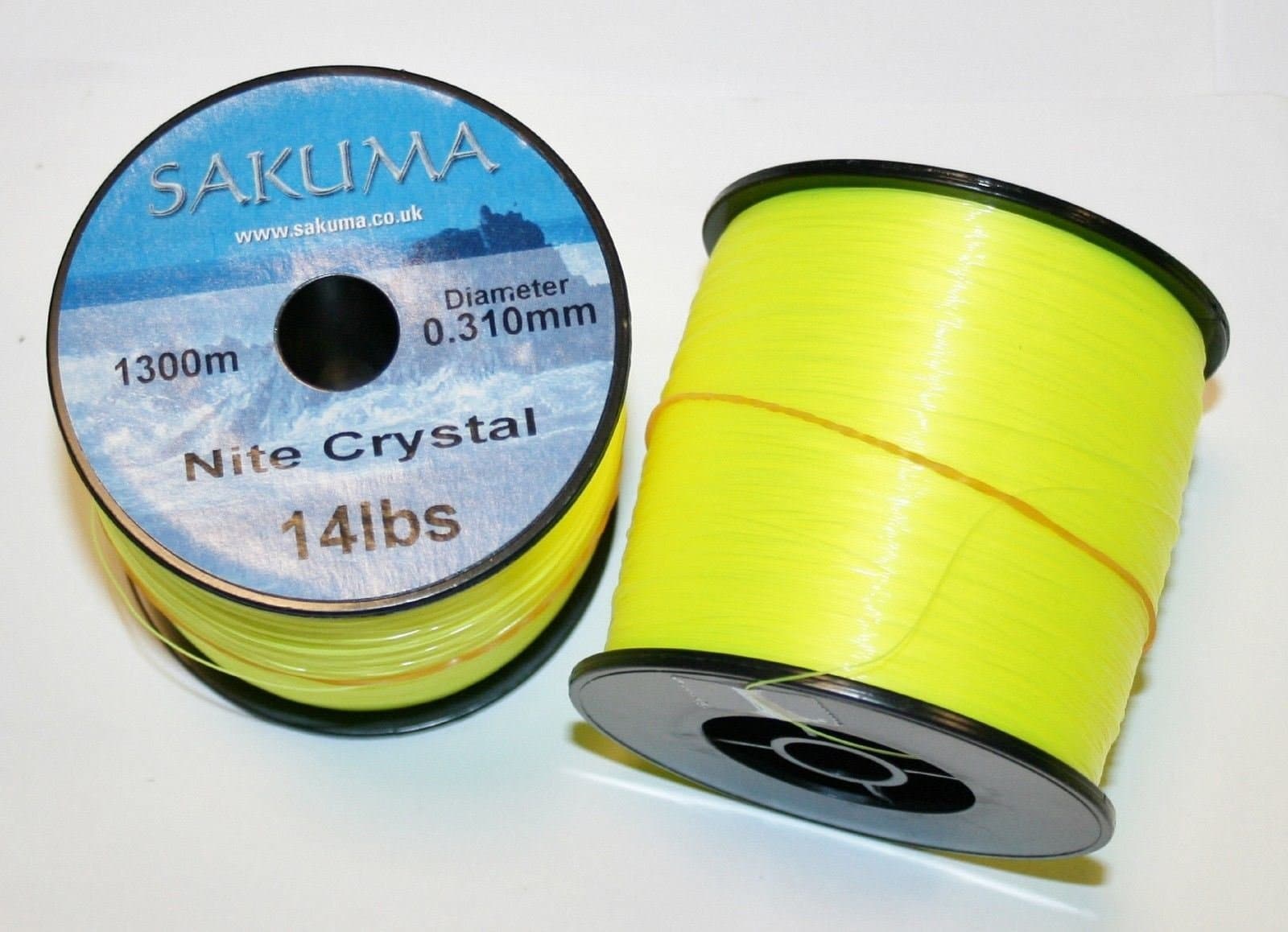 Sakuma nite crystal (yellow) 14lbs