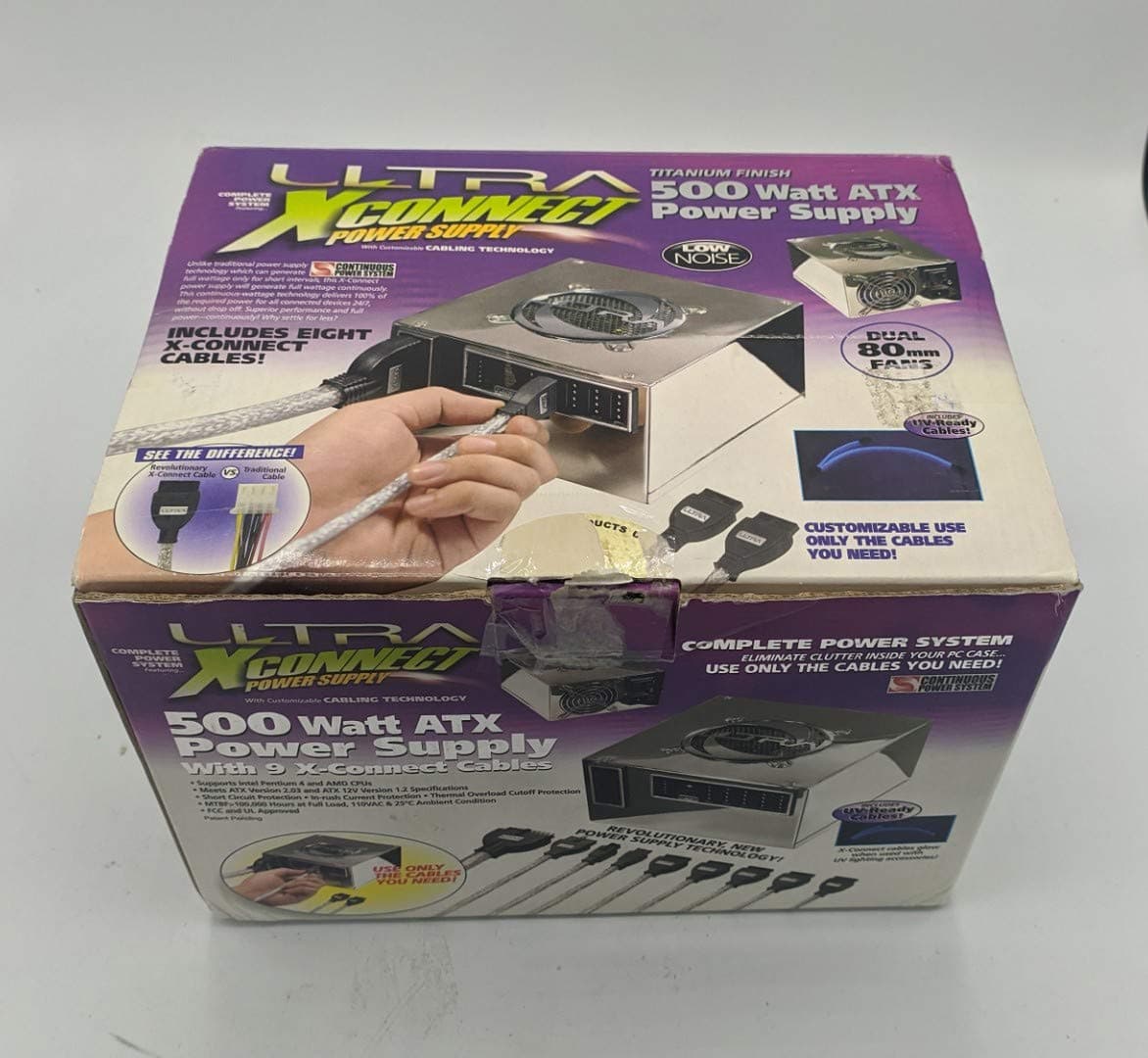 ULTRA PRODUCTS X-Connect 500W ATX Power Supply