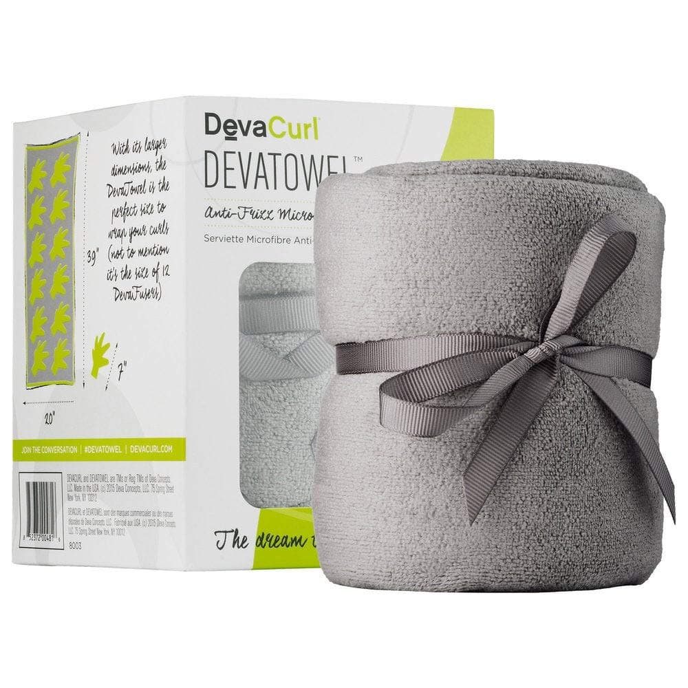 DevaCurl Deva-Towel Gray Microfiber, 1 Count