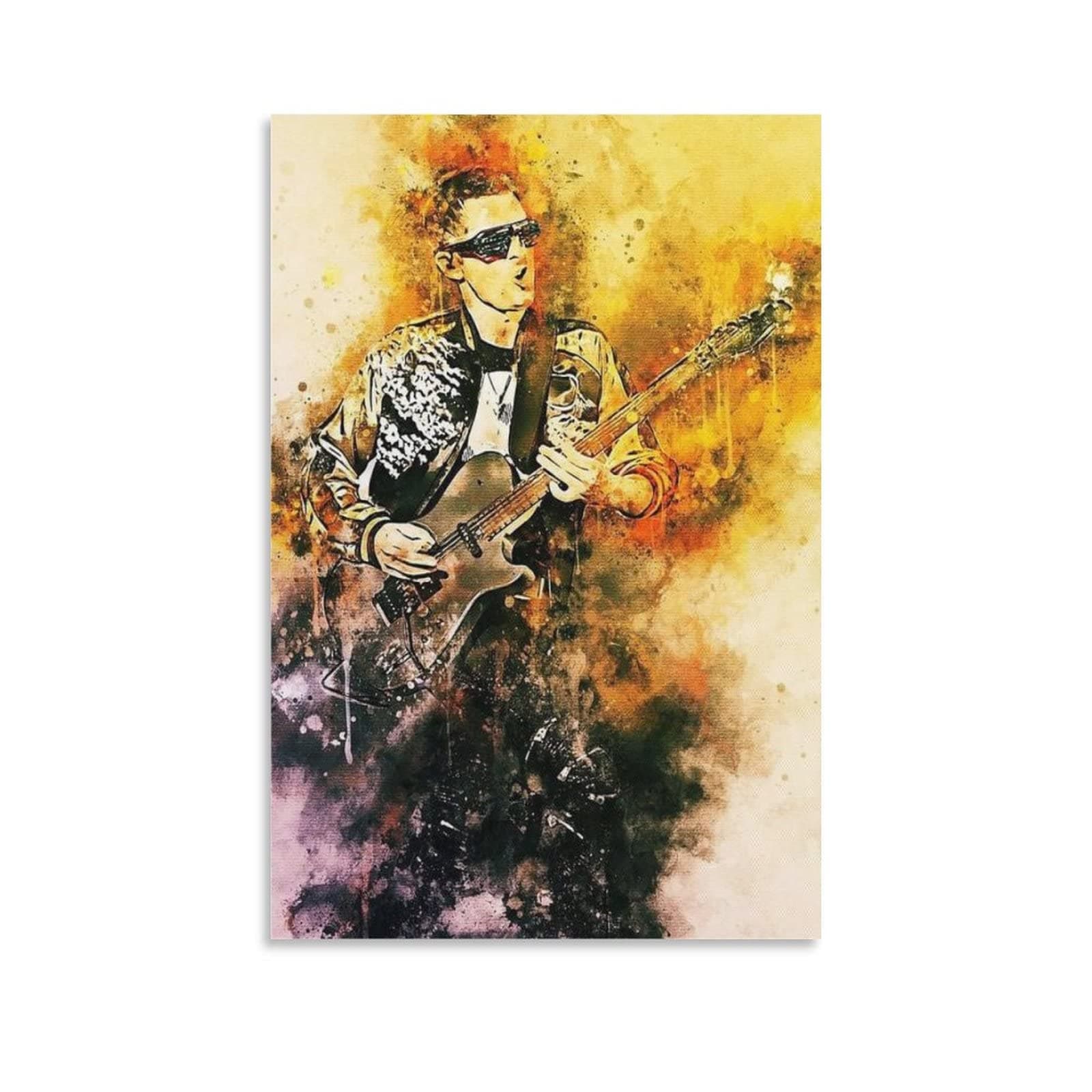 Matt Bellamy-02 PosterFashion Poster Decorative Painting Canvas Wall Art Living Room Posters Bedroom Painting12x18inch(30x45cm)