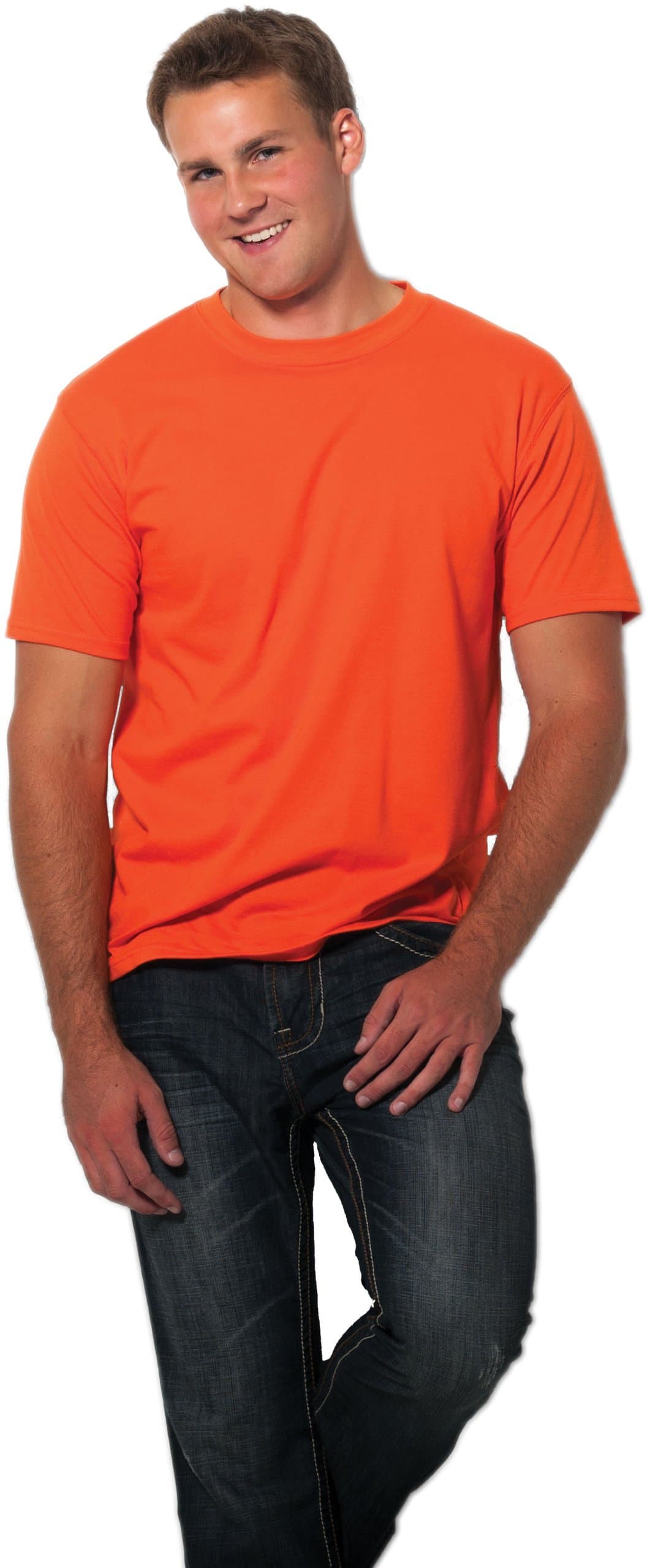 Z100 Dri-Balance Moisture Wicking T Shirt (XLarge, Burnt Orange)