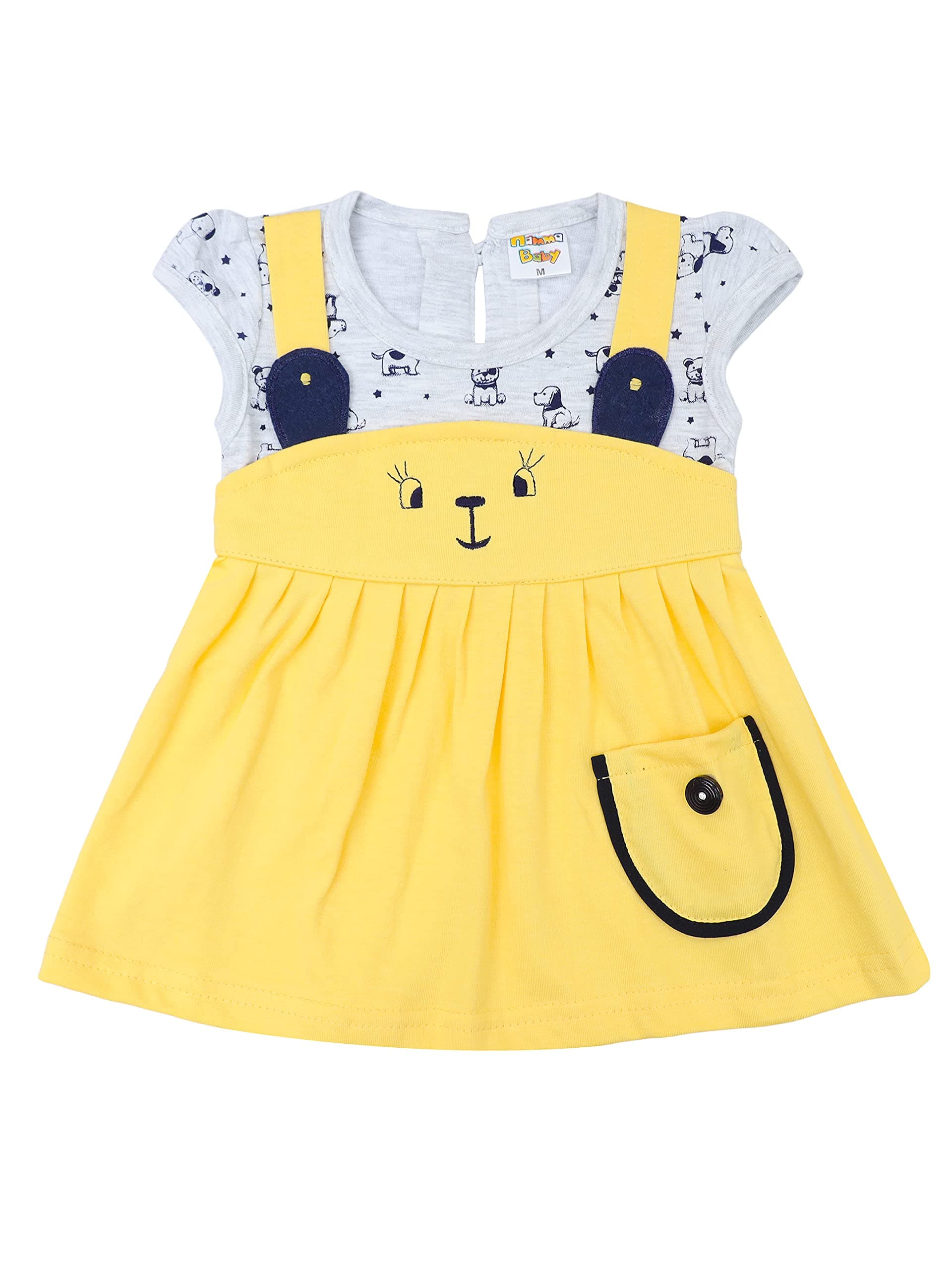 NammaBabyBaby Girls' A-Line Mini Frock Dress