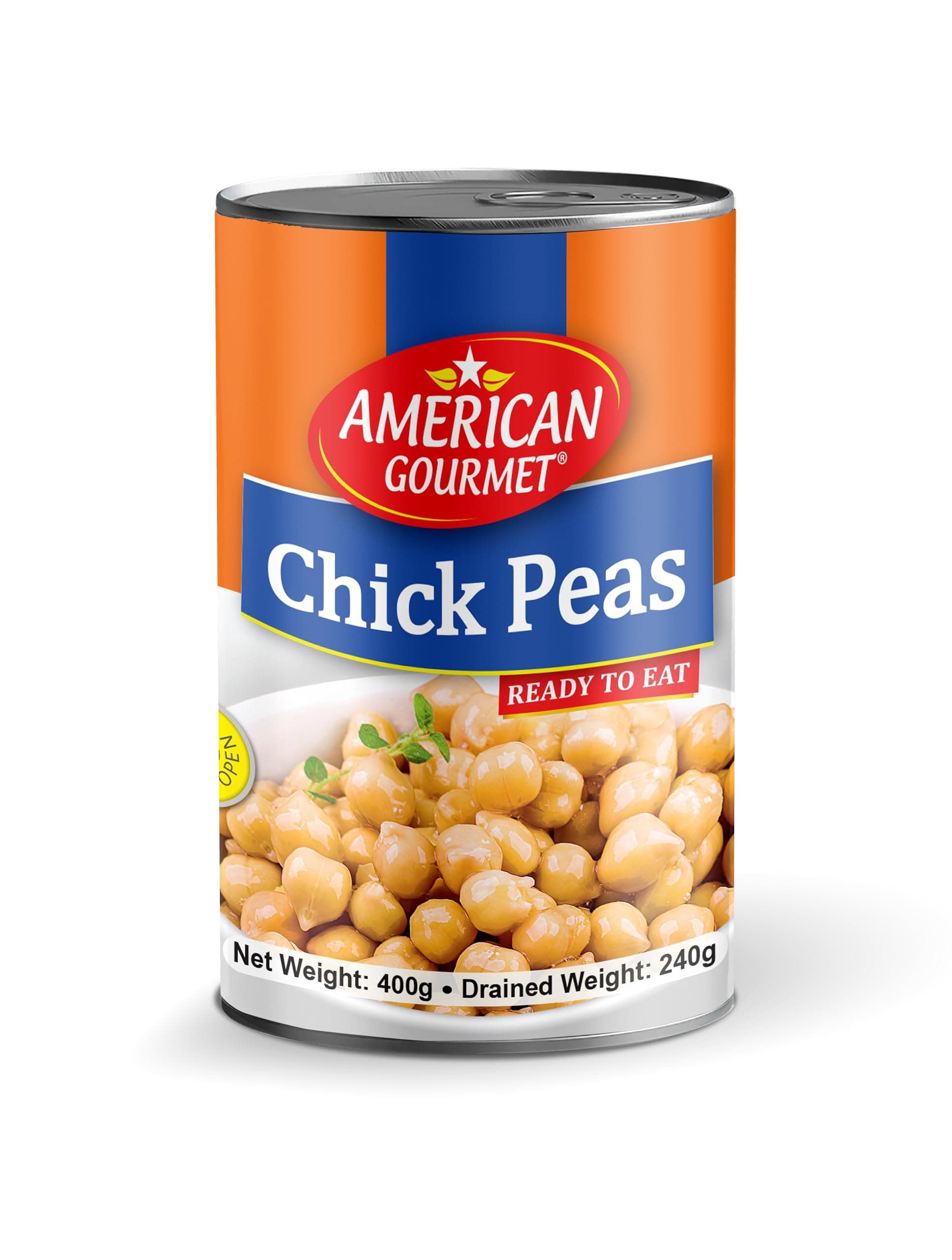 Chick Peas 400g. Packed with essential nutrients - A good source of protein, fiber, vitamins, and minerals - Making wholesome and nutritious meal choice.