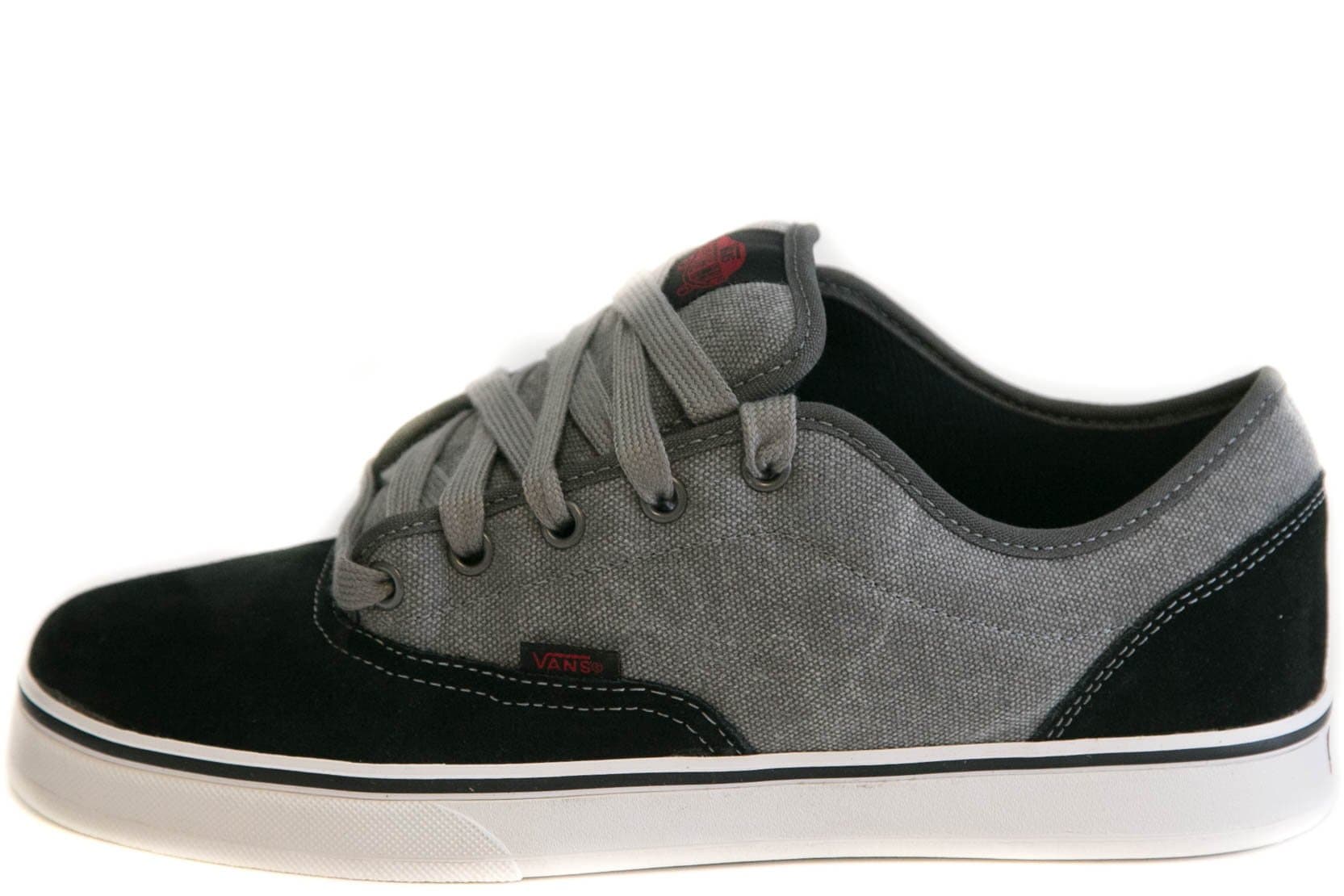 Vans Mens Av Era 1.5 Canvas Skateboarding Shoes Washed Canvas Black Charcoal 7.5 D(M) US Mens Washed Canvas Black Charcoal