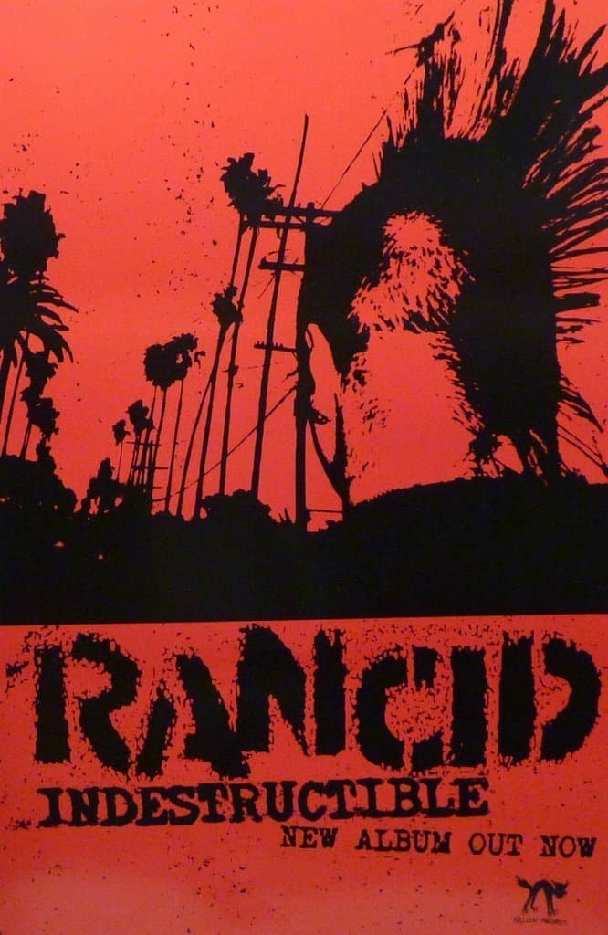 Rancid Poster Indestructible Custom Popular Classic Stylish Home Decor Fashion Modern Poster Size (50X75Cm) Wall Sticker 20 X 30 Inch