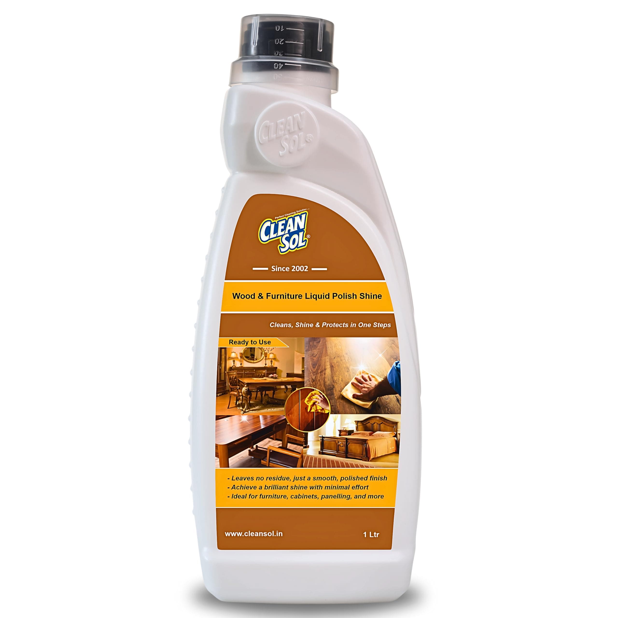 Wood and Furniture Liquid Polish Shine 1 Liter