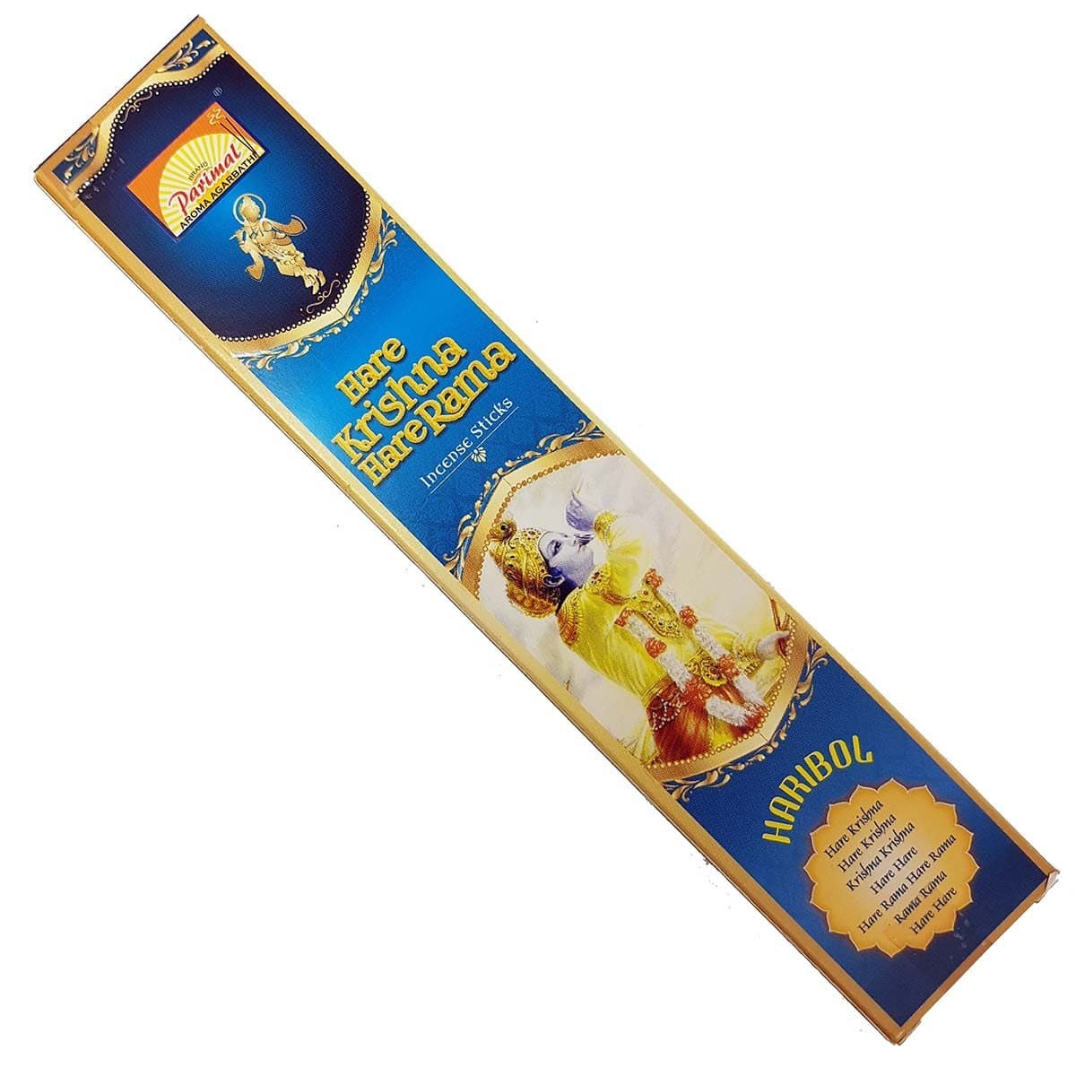Parimal Hare Krishna Hare Rama Incense Sticks Haribol 17g Single Packet