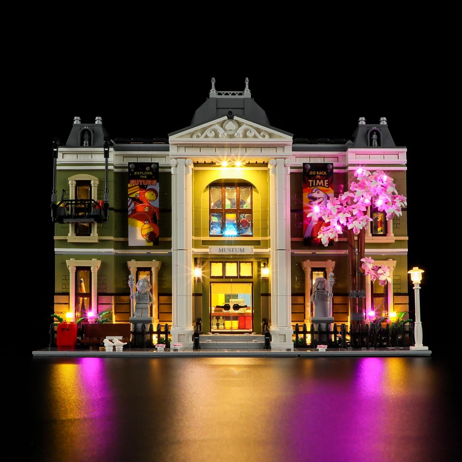 Light for Lego- 10326 Natural-History Museum - Led Lighting Kit Compatible with Lego Building Blocks Model - NOT Included The Model Set