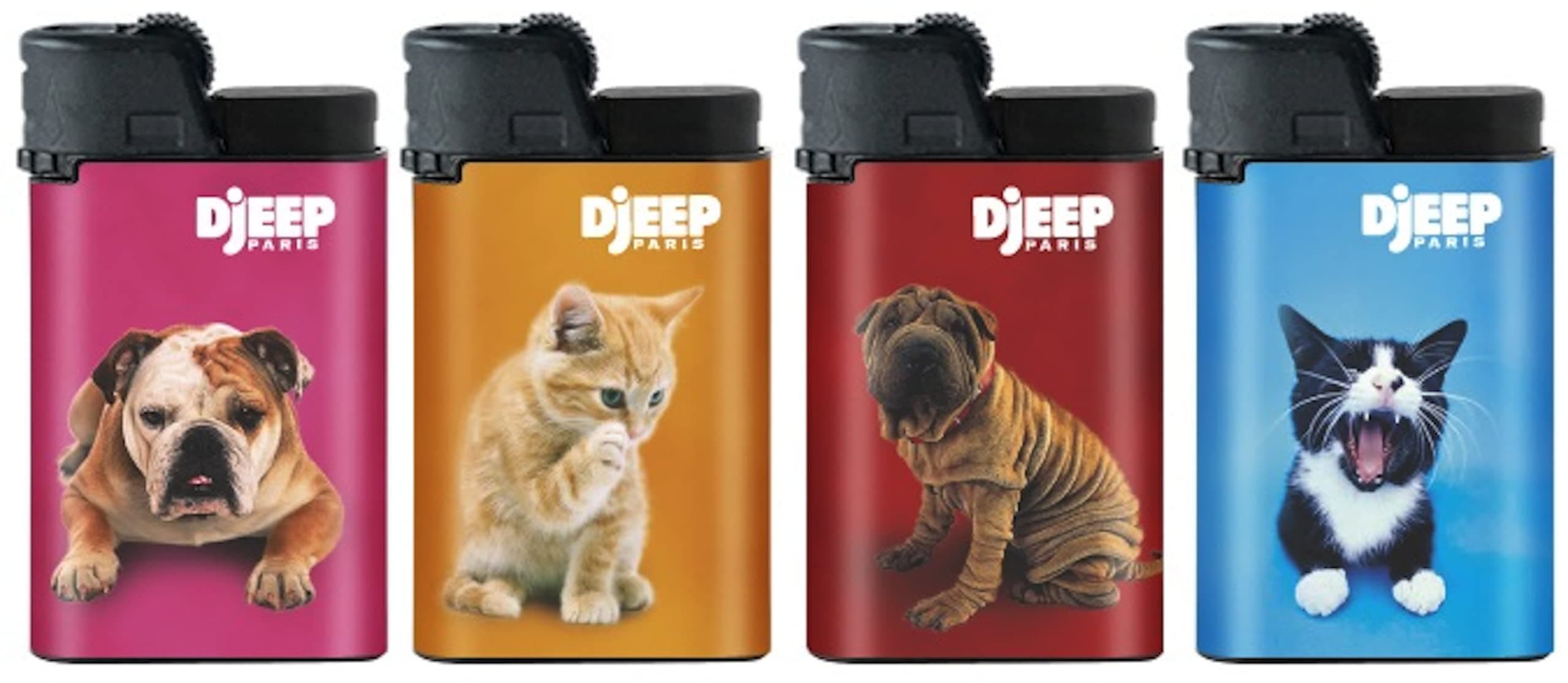 Lighter Crazy Pet Series (4 Pack)