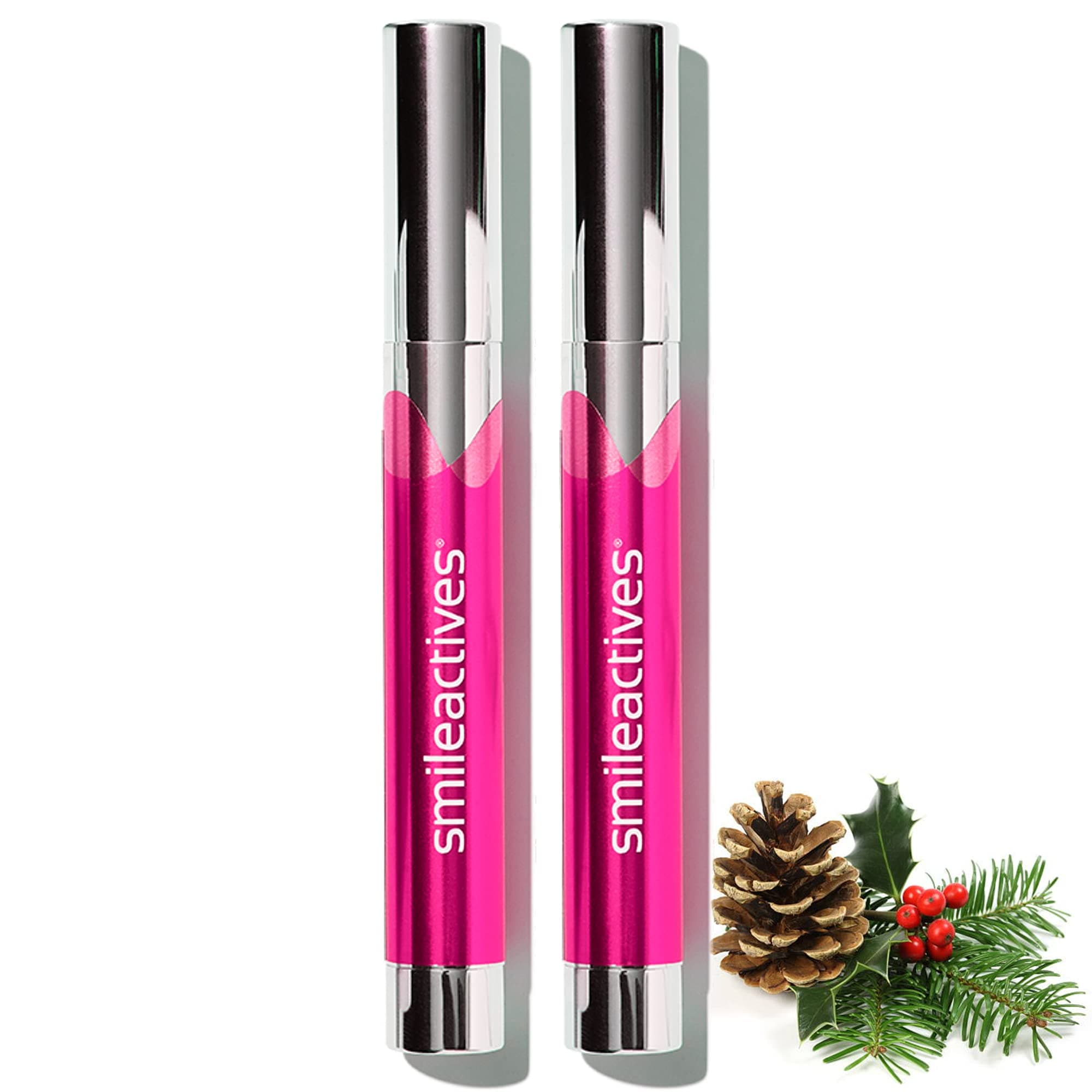 Smileactives Advanced Teeth Whitening Pen – Hydrogen Peroxide Teeth Whitening Kit Vanilla Mint, Ultramint, Winterberry – Trio Pack - 0.11 Ounce Each