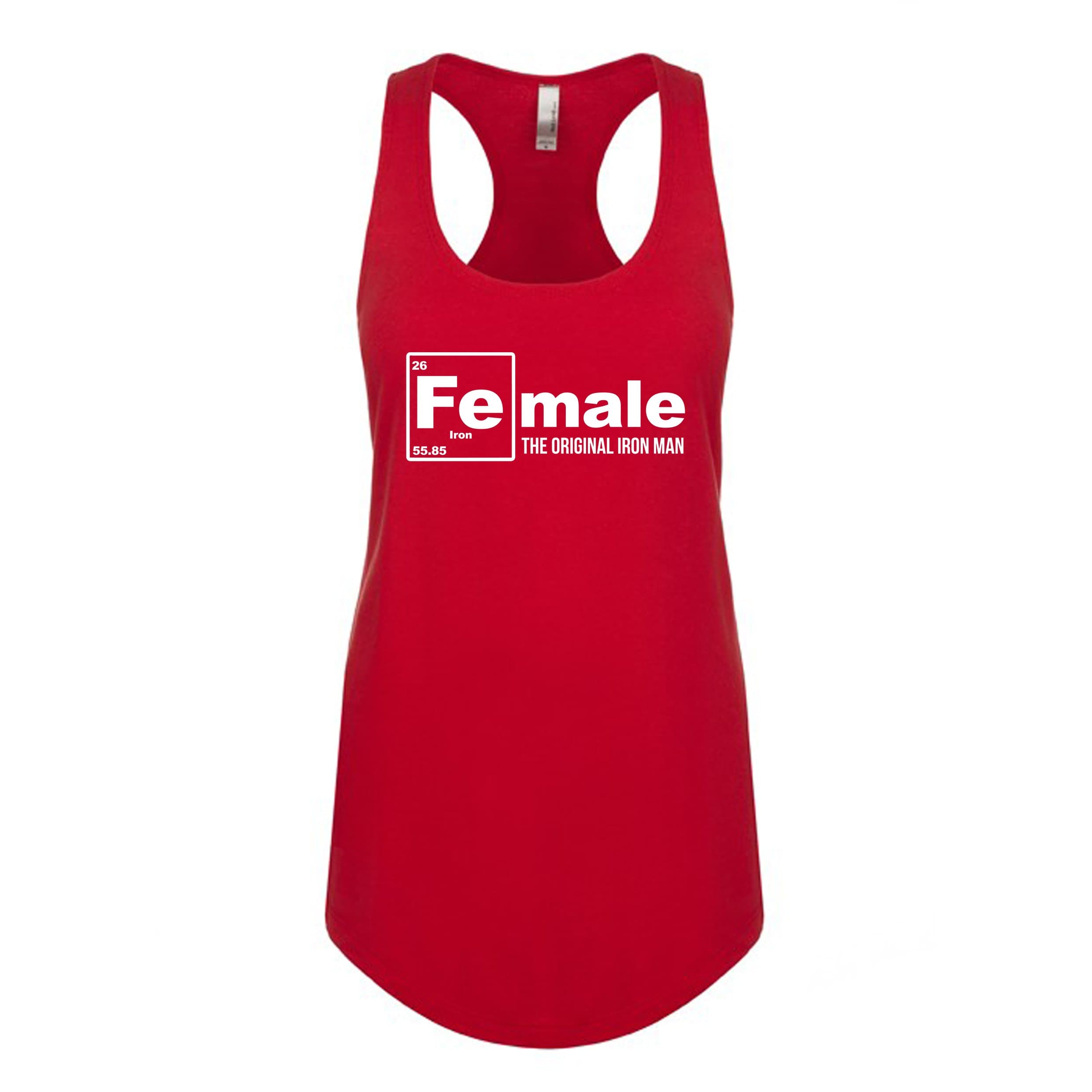 FEmale the Original Iron Man Women's Fitness Workout Tank Top