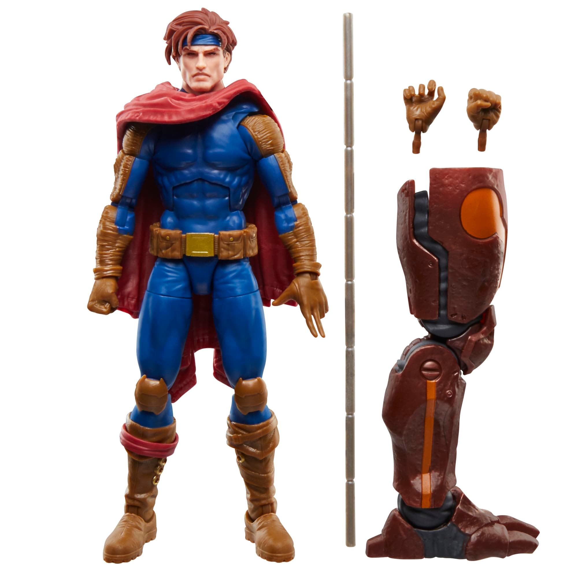 Marvel Legends Series X-Men Gambit 15 cm (6-Inch) Action Figure, Collectable Figure with Premium Design & Articulation, Accessories Included, Ages 4 for Fans & Collectors