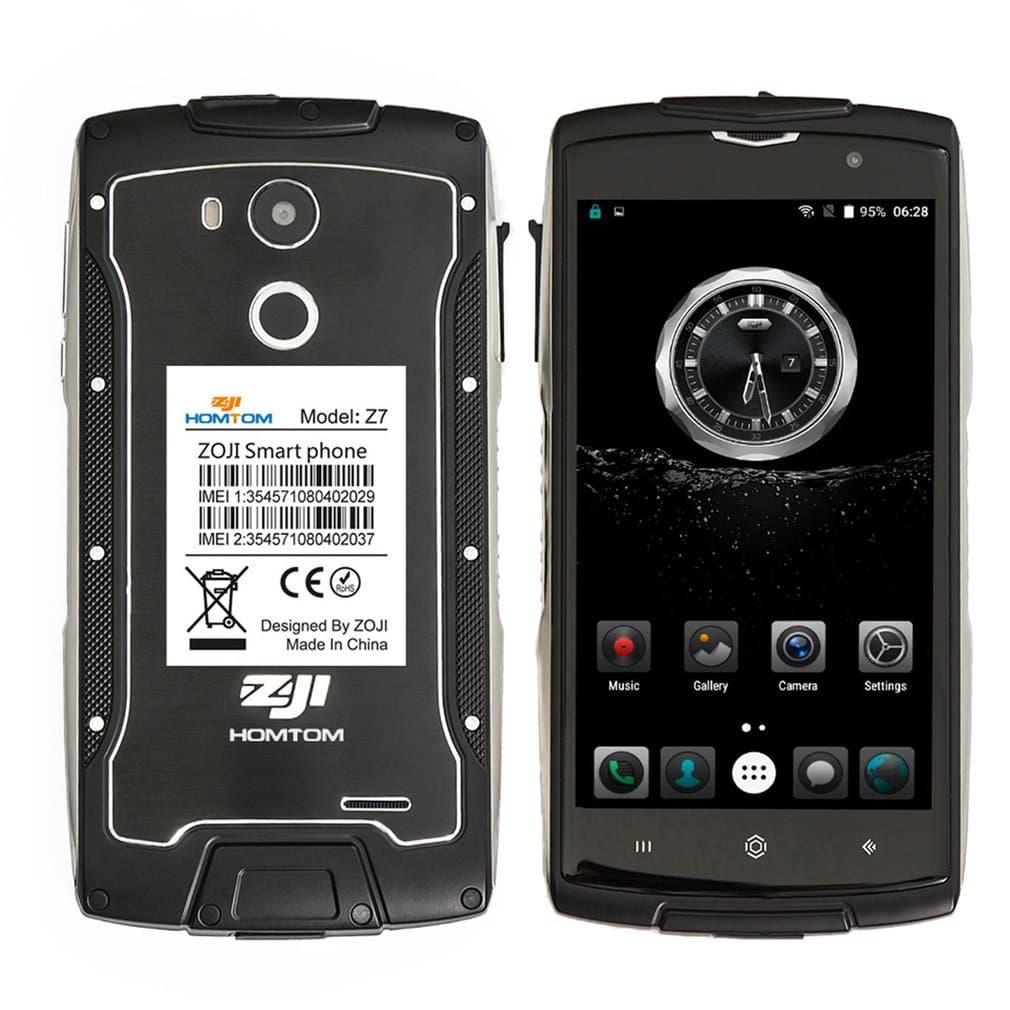 HomTom Z7 smart Builder phones Rough and Tough