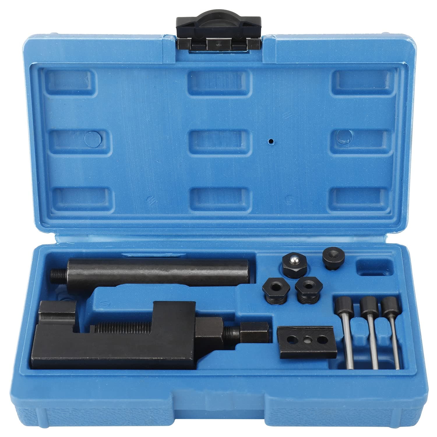 8MILELAKE Motorcycle Cam Drive Chain Breaker Riveter Rivet Riveting Cutter Tool