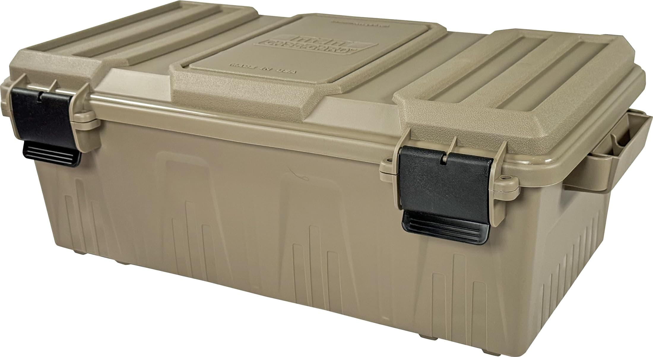 MTM ACDC30, Divided Ammo Crate Utility Box, Water- Resistant, Stackable, Snap Latch, USA Made, Dark Earth