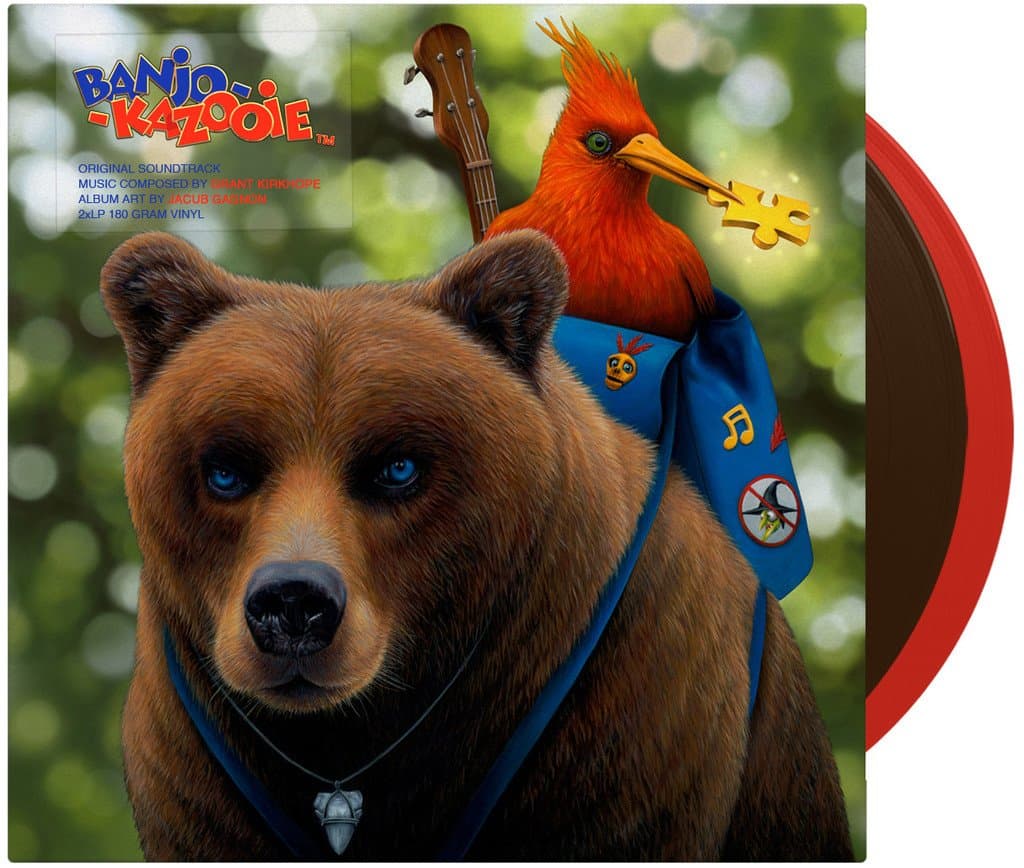 Banjo and Kazooie vinyl Soundtrack 2xLP [vinyl] Grant Kirkhope and Jacub Gagnon