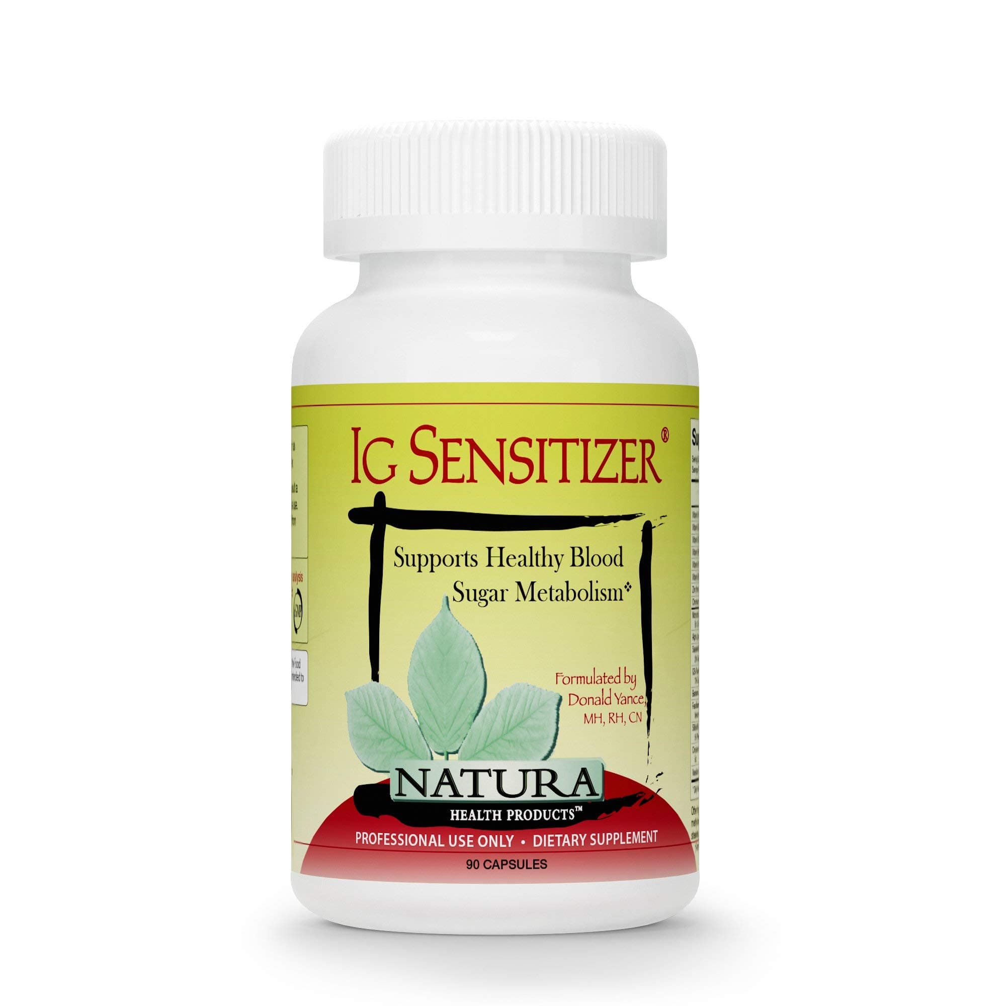 Natura Health Products - IG Sensitizer - Supports Healthy Blood Sugar Metabolism - 90 Capsules