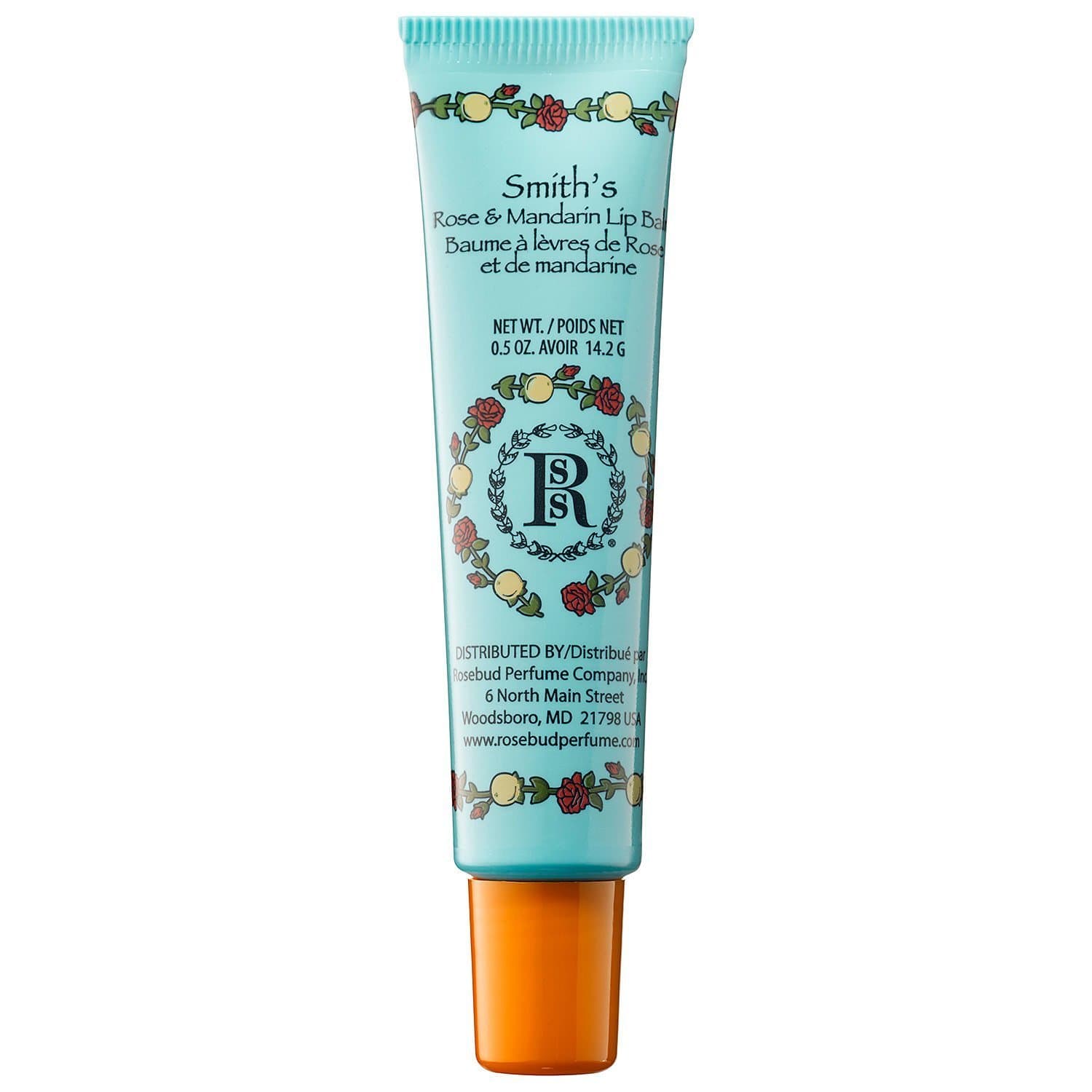 Co. - Mandarin and Rose Lip Balm Tube - 0.5 oz.