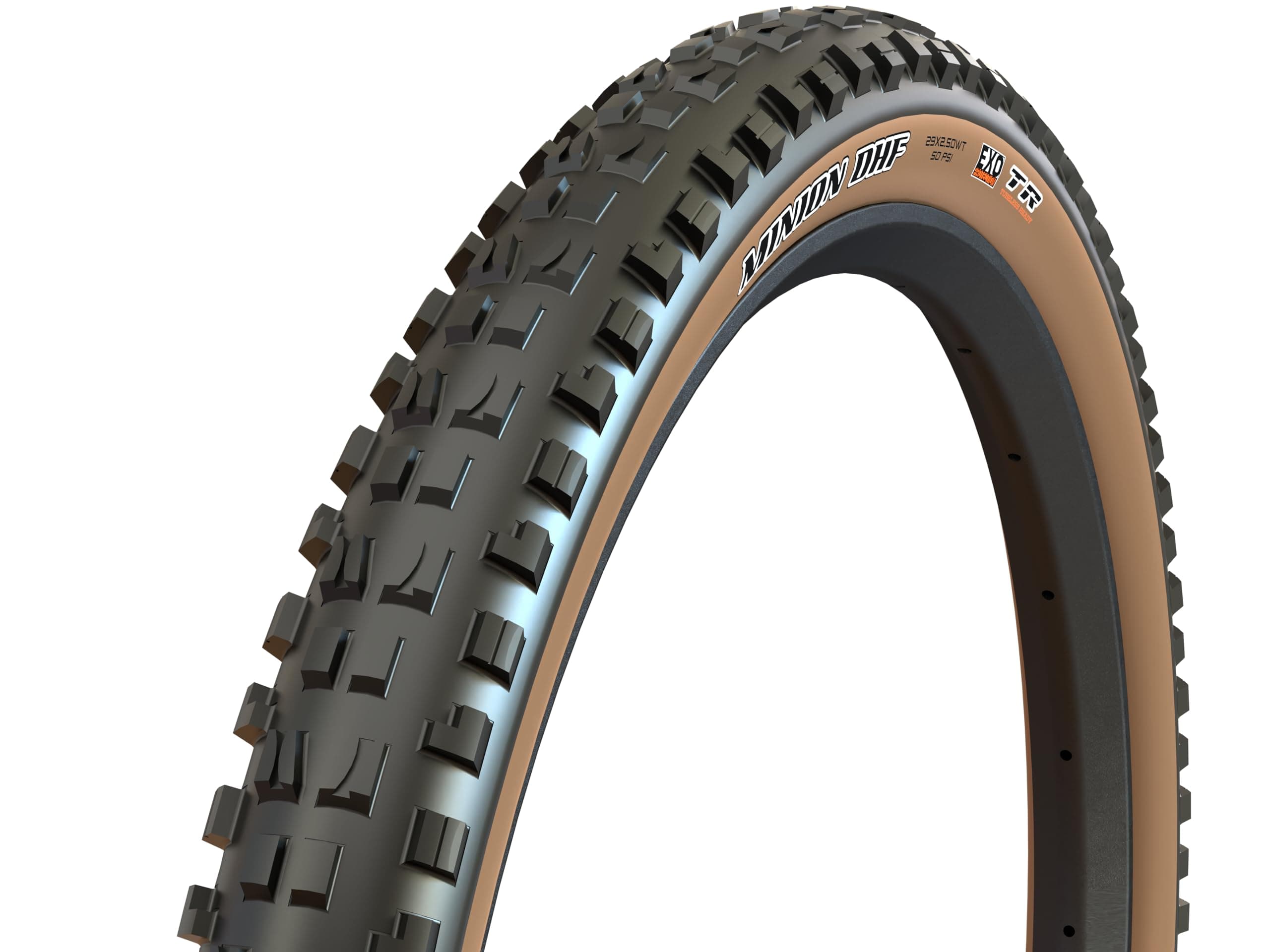 MAXXIS Minion DHF - E25 Rating, Tubeless | Gold Standard of Gravity Focused Tread