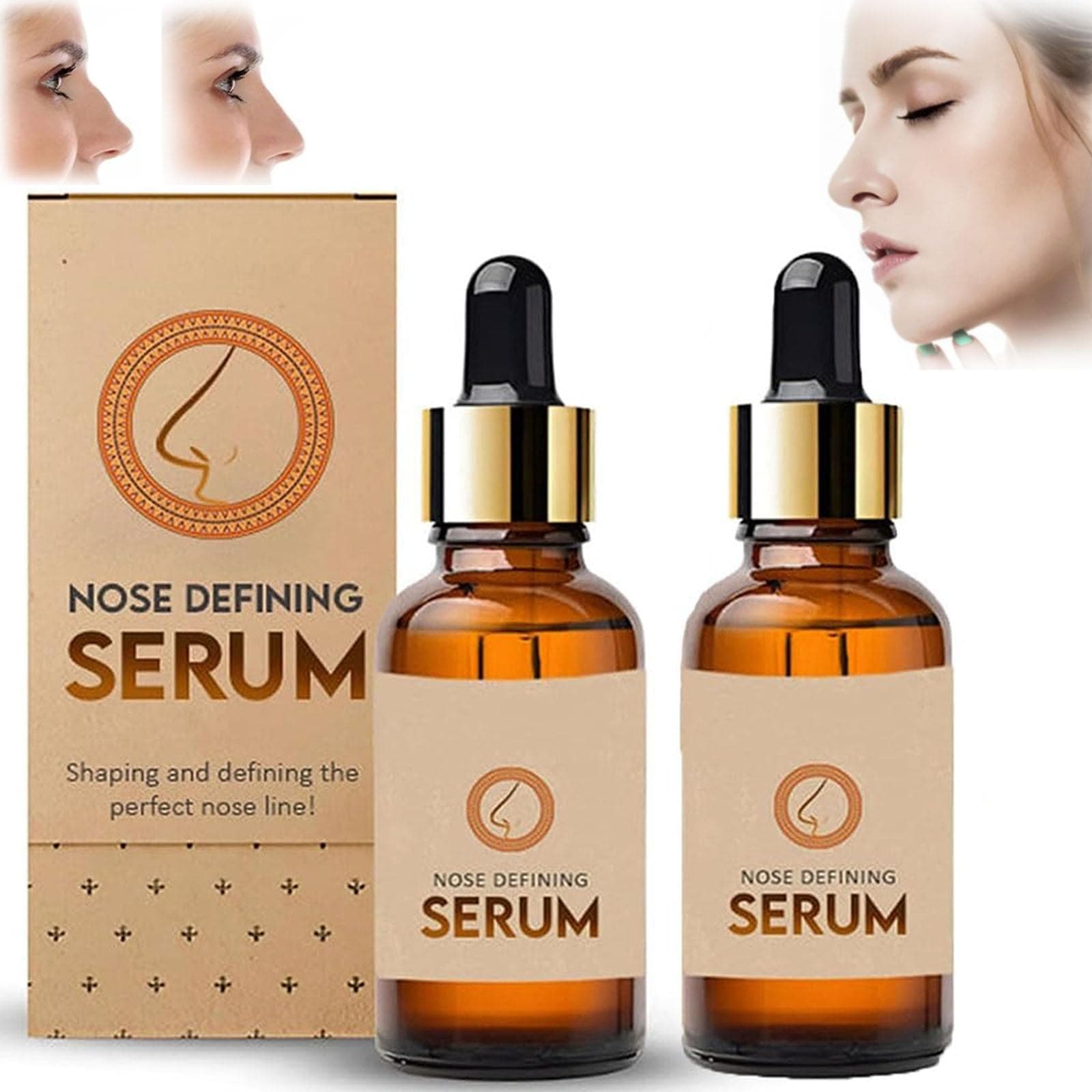 Liftx Nose Defining Serum, Sci-Effect Nose Lift Shaping Oil, Nose Lift Up Shaping Essence Oil, Nasal Bone Remodeling Serum, Remodeling Contouring Oil Serum (2 Pcs)