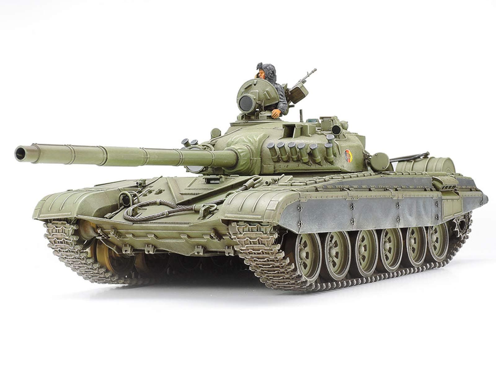 Tamiya TM35160 300035160 Battle tank 300035160-1:35 Russian T72M1, Faithful Replica, Plastic, Crafts, Model Kit, Assembly, Unpainted, Brown