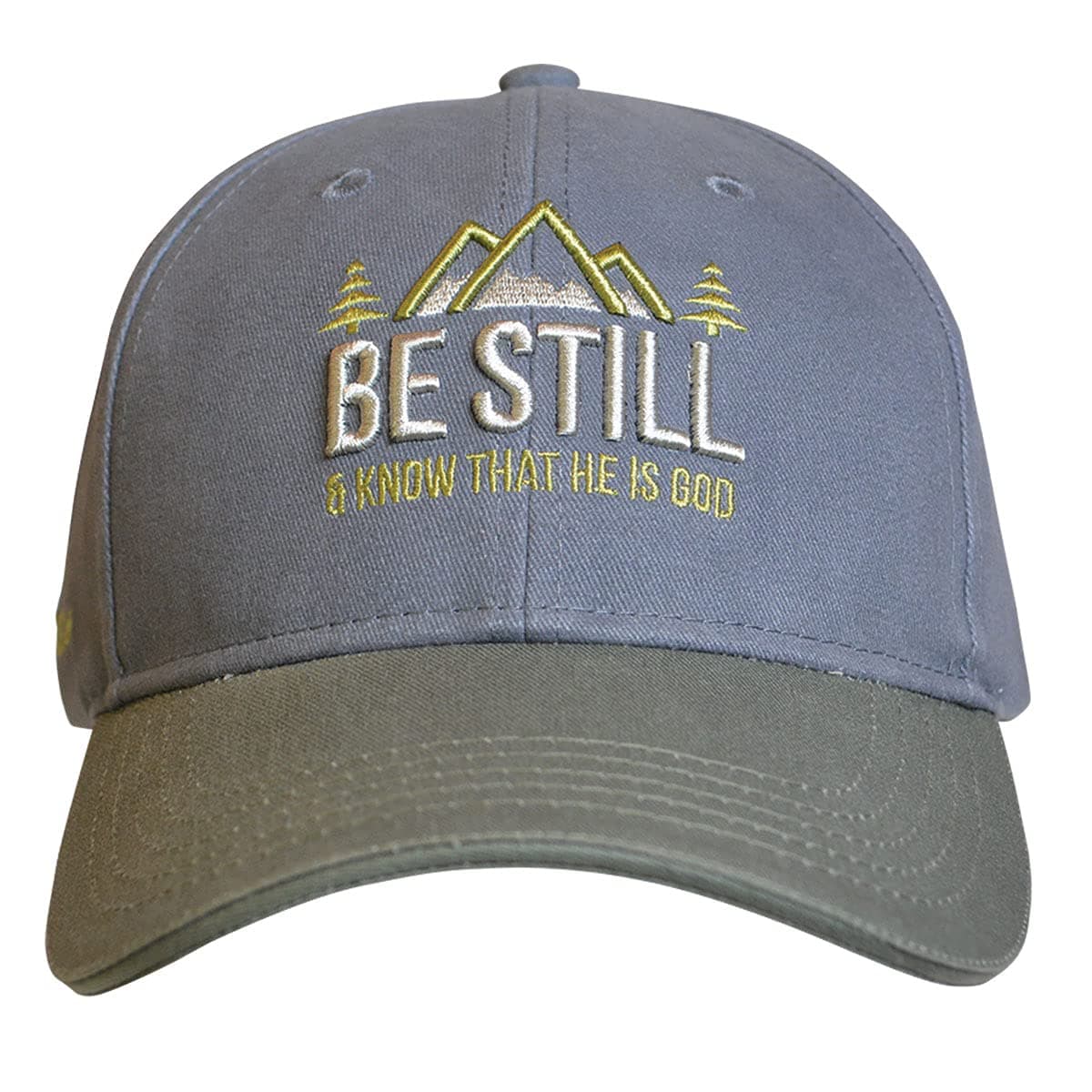 KerussoMens Cap - Be Still - Grey/Green, Grey/Green, One size