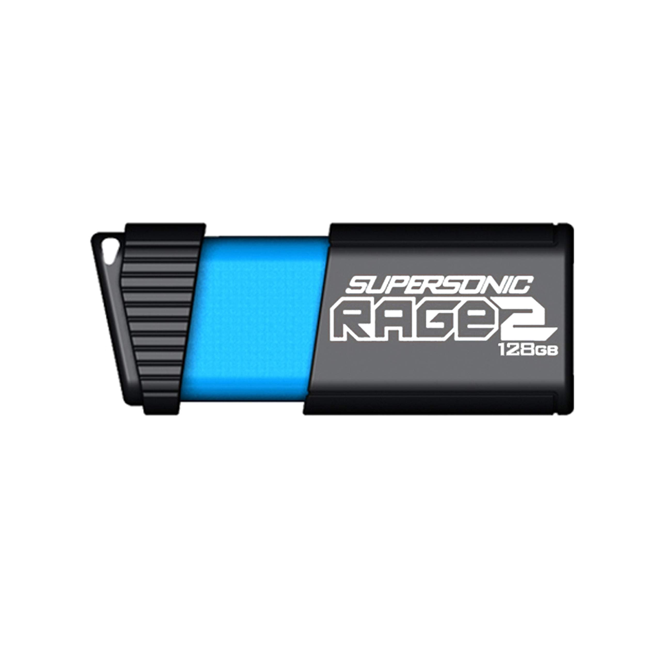 Patriot 128GB Supersonic Rage 2 Series USB 3.0 Flash Drive with Up To 400MB/sec Read, 200MB/s Write (PEF128GSR2USB)