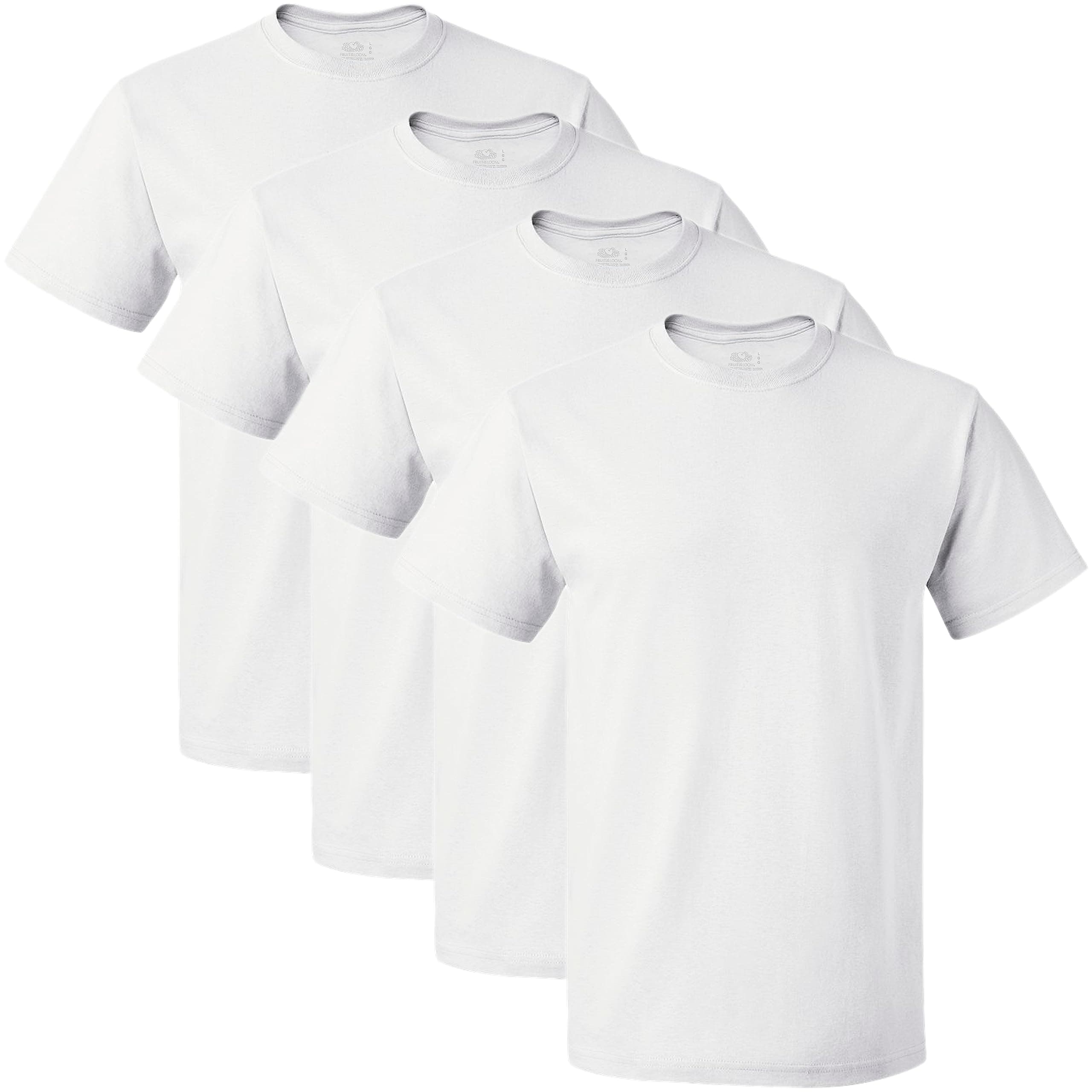 Men's Premium Tag-Free Cotton Undershirts (Regular and Big & Tall)