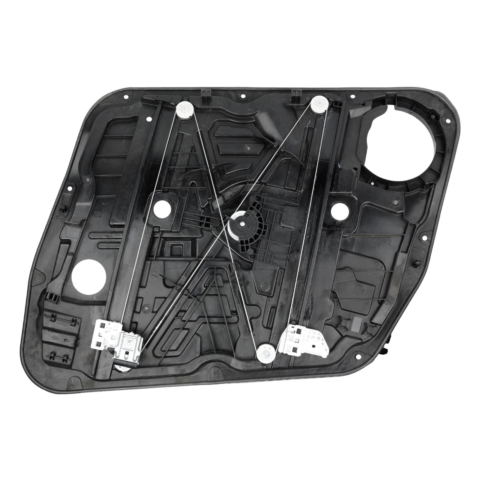 Front Left Driver Side Power Window Regulator with Panel Without Motor Compatible with Kia Sportage 2017 2018 2019 2020 2021 Replacement for 82471-D9010