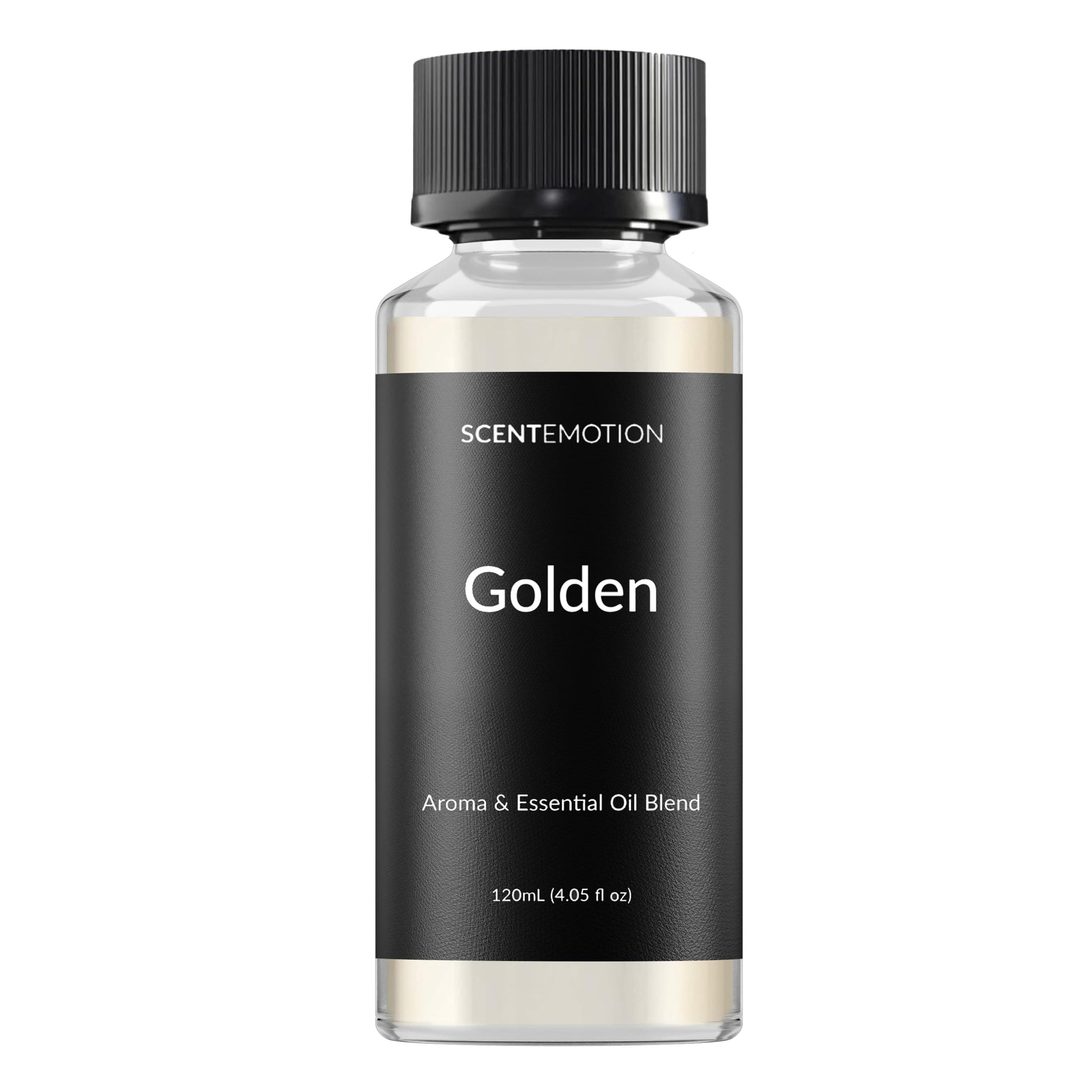 Golden Diffuser Fragrance Oil, Opulent Resort-Style Aroma,  Essential Oils Blend for Home, Ultrasonic & Waterless Diffusers  | Bergamot, Jasmine & Lemongrass |  4.05 fl oz, 120 mL