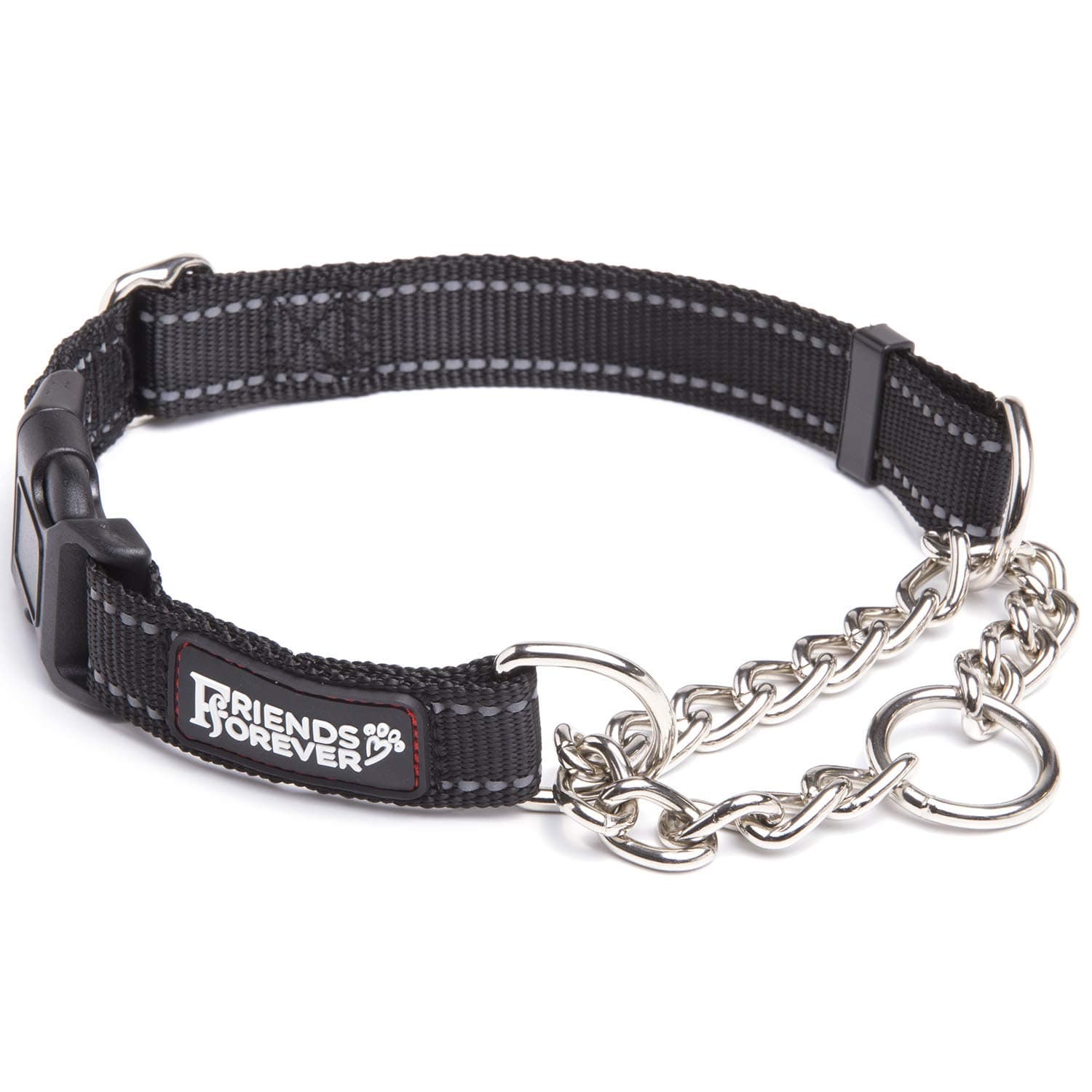 Friends Forever Martingale Collars for Dogs, Reflective No Pull Dog Collar for Training Large/Medium Breed Dogs, Medium