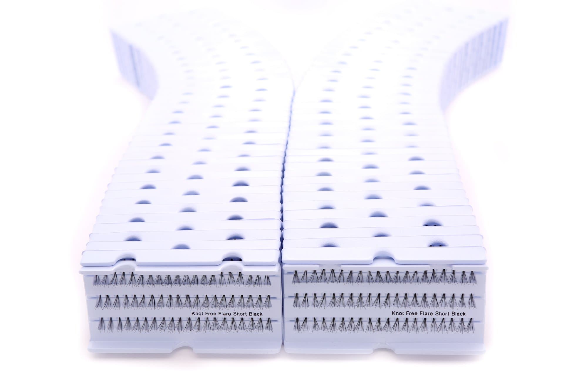 Cherishlook Professional 100packs Individual Lashes (Knot Free Flare Short)