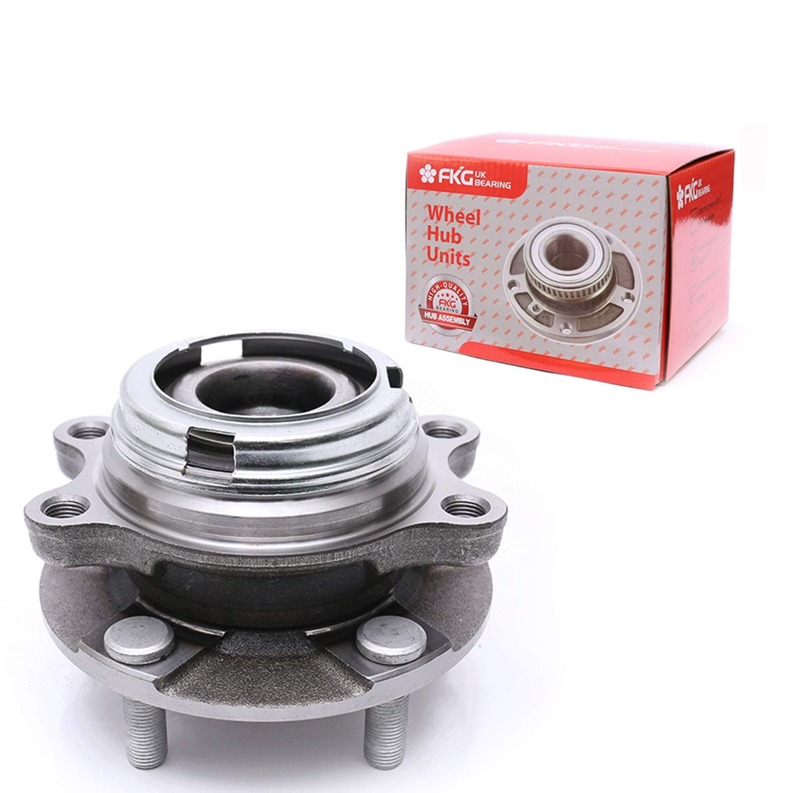 FKGHA590125 (AWD Models ONLY) Front Wheel Hub Bearing Assembly for Infiniti EX35 EX37 FX35 FX37 FX45 FX50 G25 G35 G37 M35 M37 M45 M56