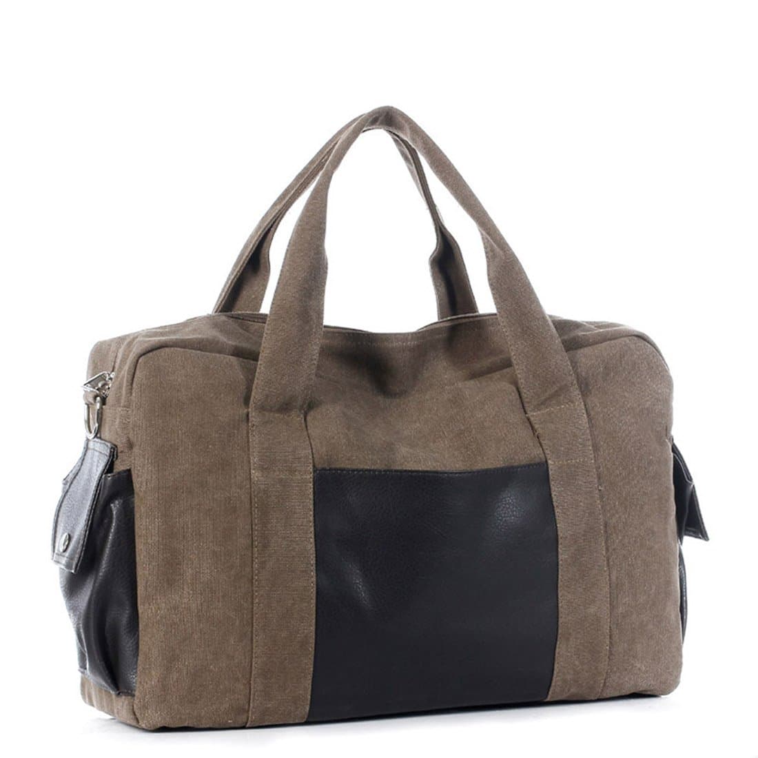 Cgecko 1030 Leisure Cotton Canvas Messenger Top Handle Handbag Diaper Tote Bags For Women