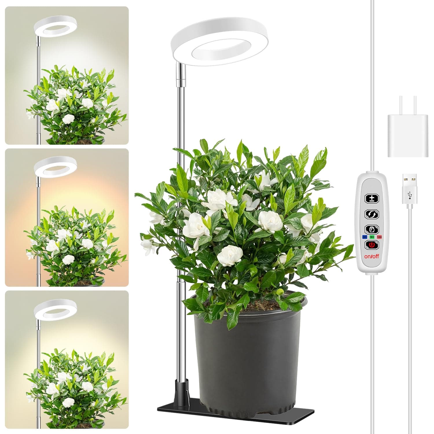 White Halo Grow Light