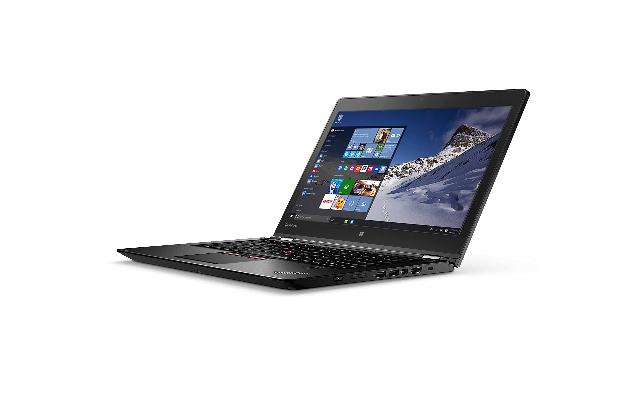Lenovo 20GQ000EUS P40 Yoga Laptop: Core i7-6600U, 16GB RAM, 512GB SSD, WQHD Touch Display, Windows 10 Pro