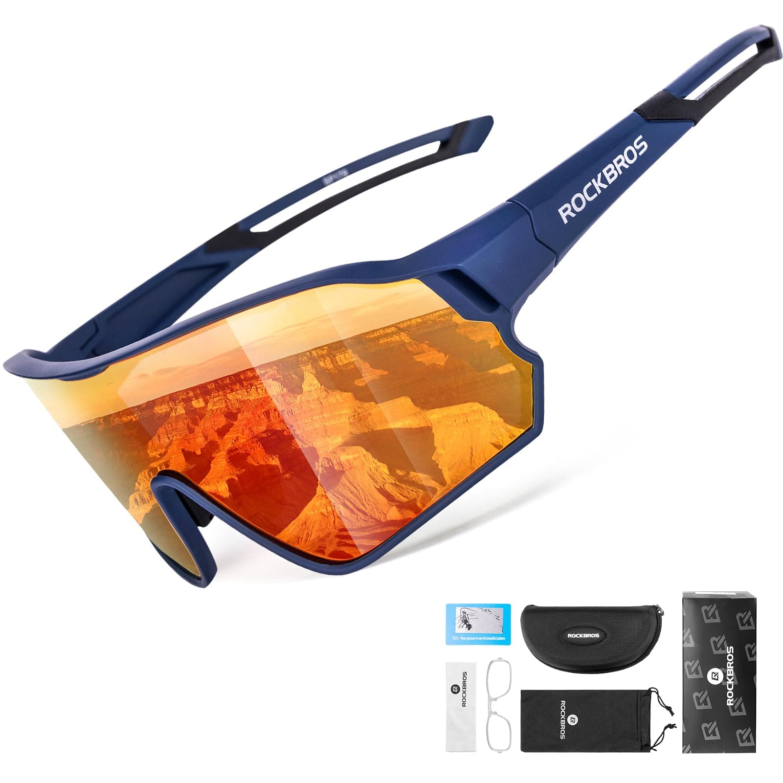 Polarized Sunglasses UV Protection for Women Men Cycling Sunglasses