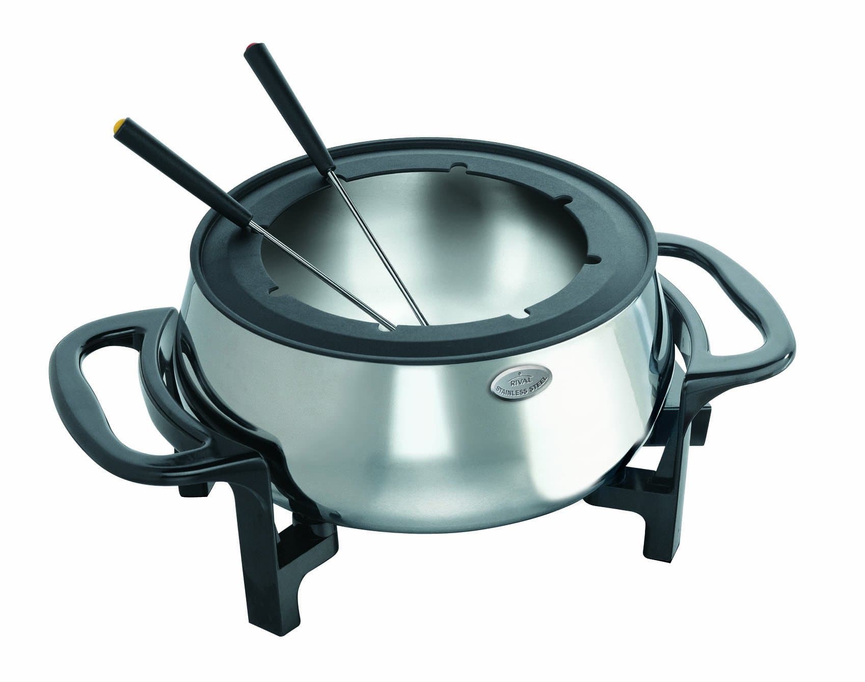 Rival Stainless Steel Electric Fondue Pot Set