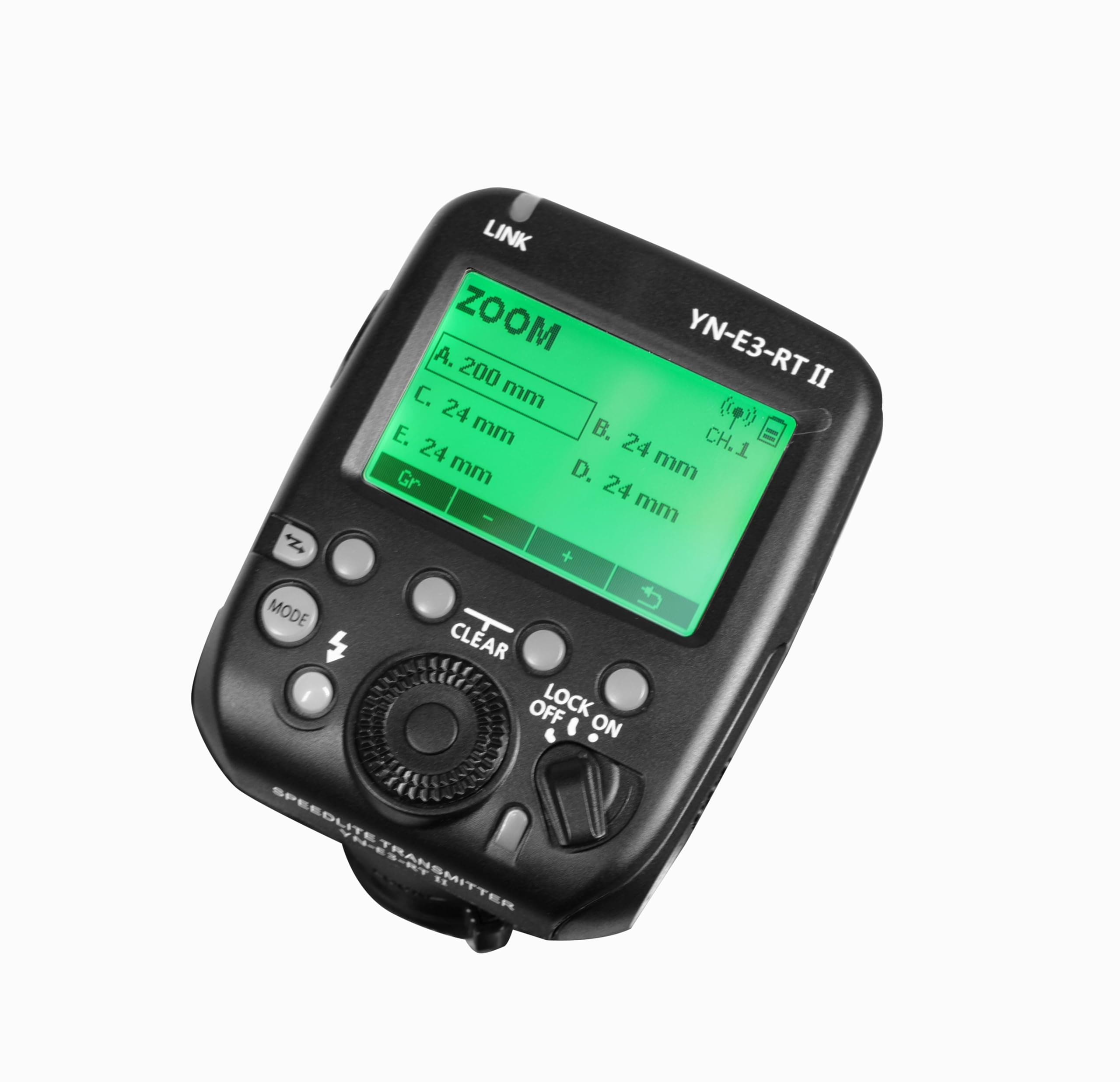 YN-E3-RT II E3-RTII E3RTII Flash Trigger, TTL Flash Speedlite Wireless Transmitter, for Canon ST-E3-RT, 600EX-RT, YONGNUO YN968EX-RT, YN600EX-RT (II), YN686EX-RT, YNE3-RX