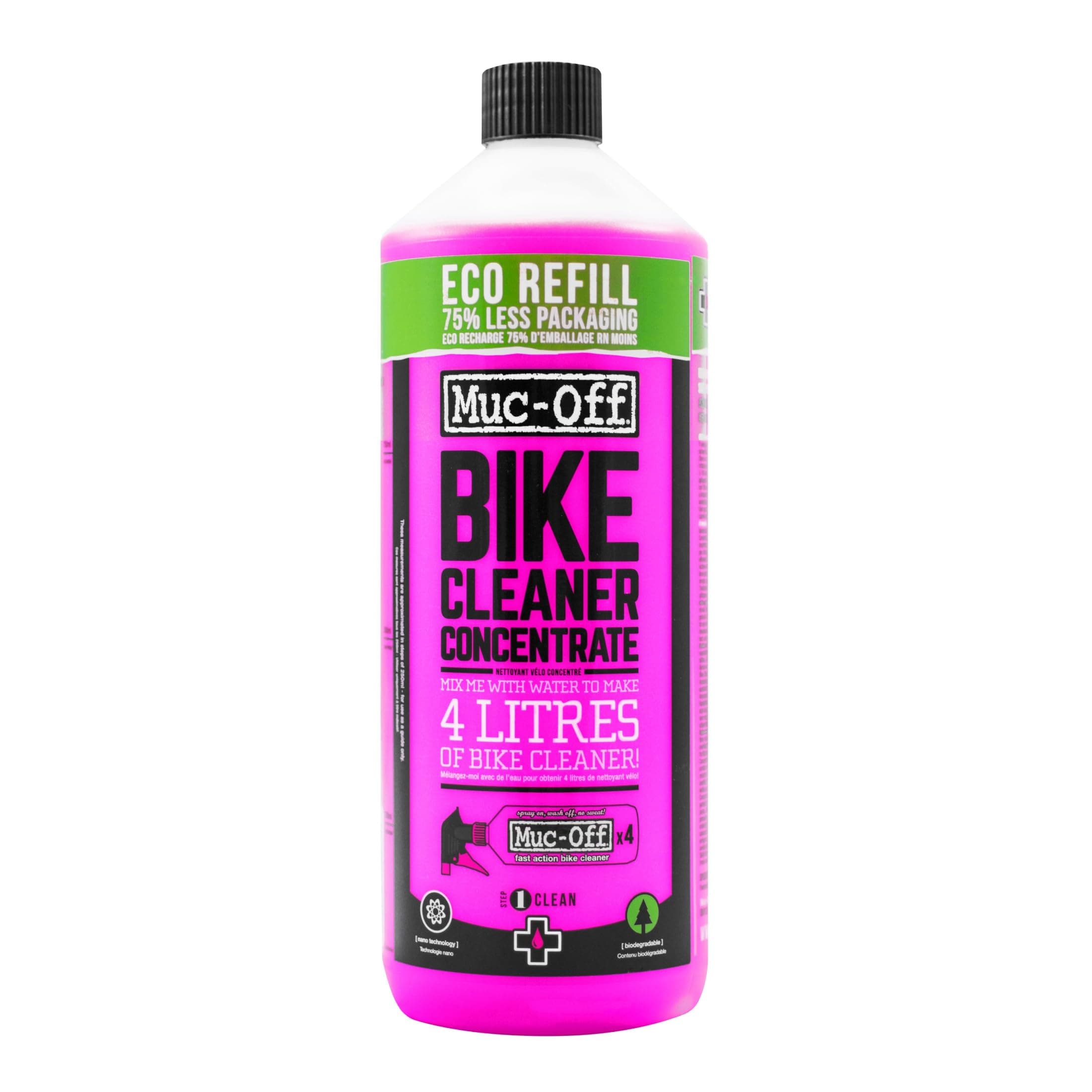 Bike Cleaner Concentrate | Powerful Nano Tech Bike Cleaner | Safe on Carbon Fibre, Biodegradable Formula for Bicycle and Motorcycle Cleaning