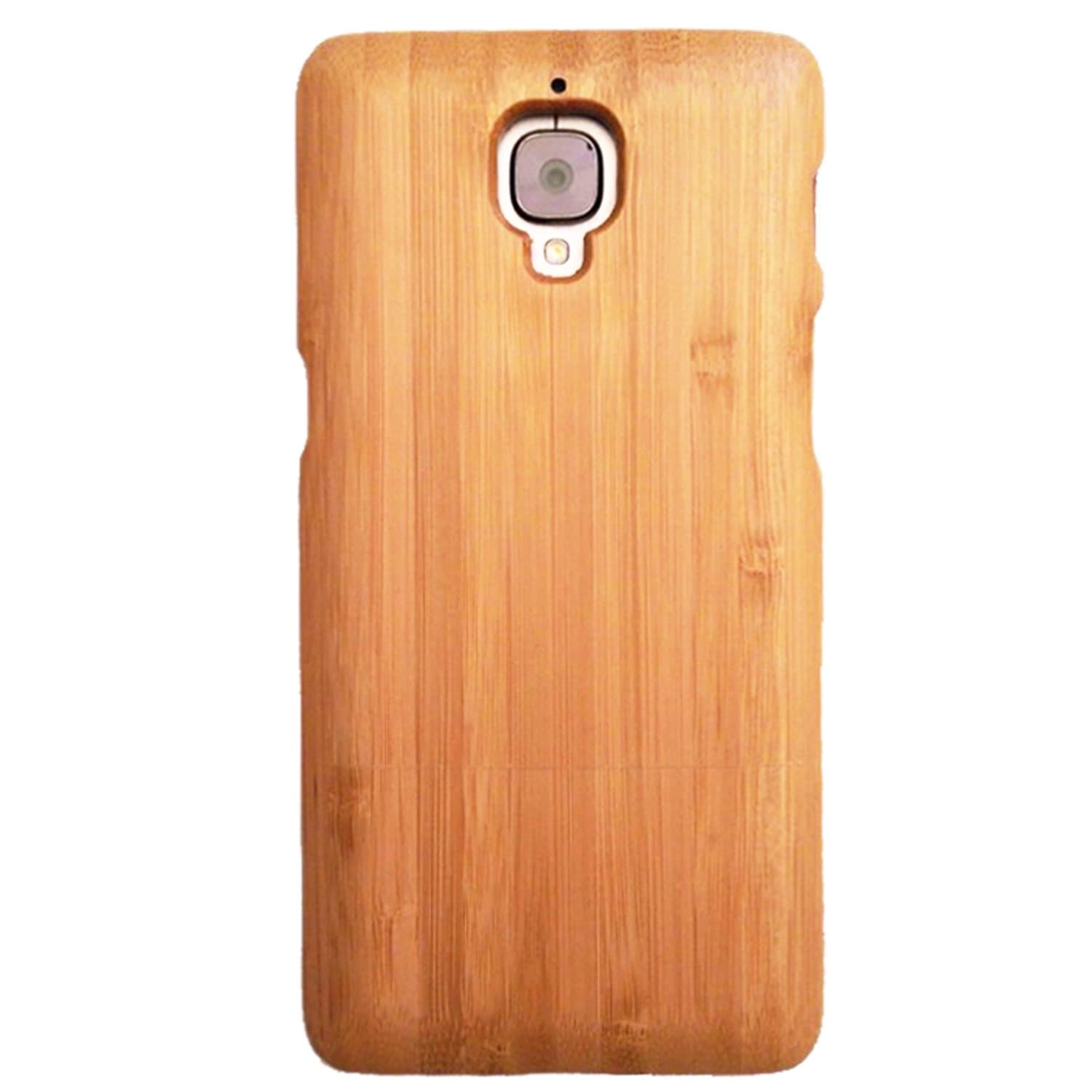 OnePlus 3 / 3T Hard Case, VLP 100% Wild Bamboo Handmade Back Shell Cover Tough Case for One Plus Three 3 OnePlus 3T