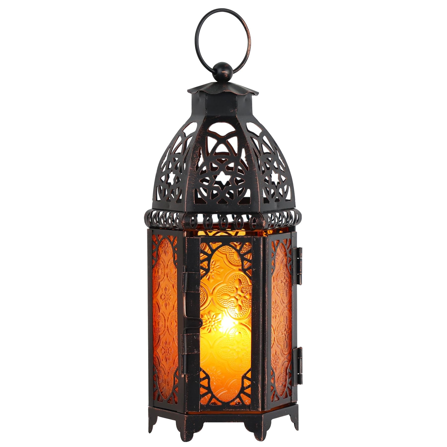 Amber lantern