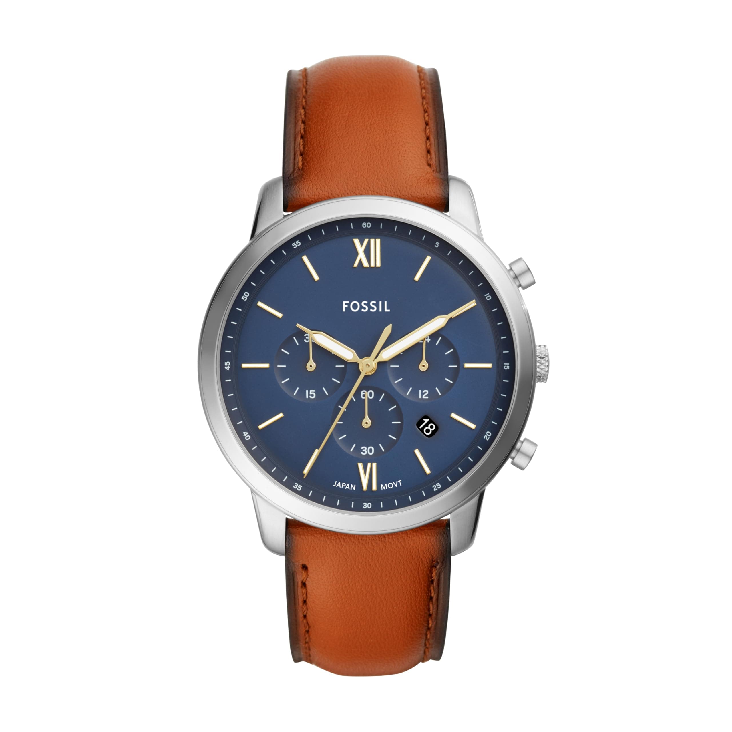 Fossil Analog Blue Dial Men's Watch - FS5453