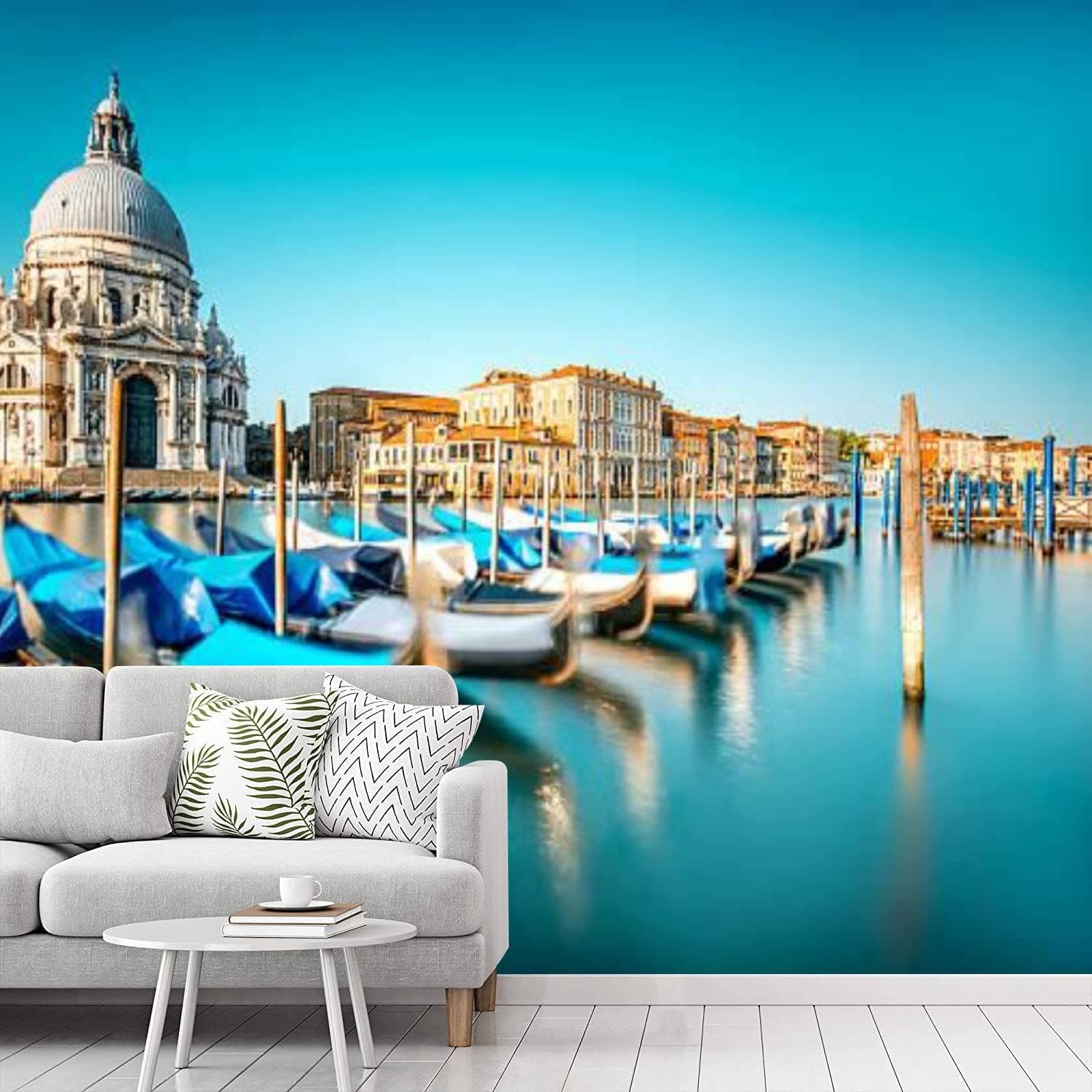 Peel and Stick Wallpaper Venice Cityscape viw Self Adhesive Removable and Contact Paper for Room Home Bedroom Living Room Decoration Mural Wall Paper