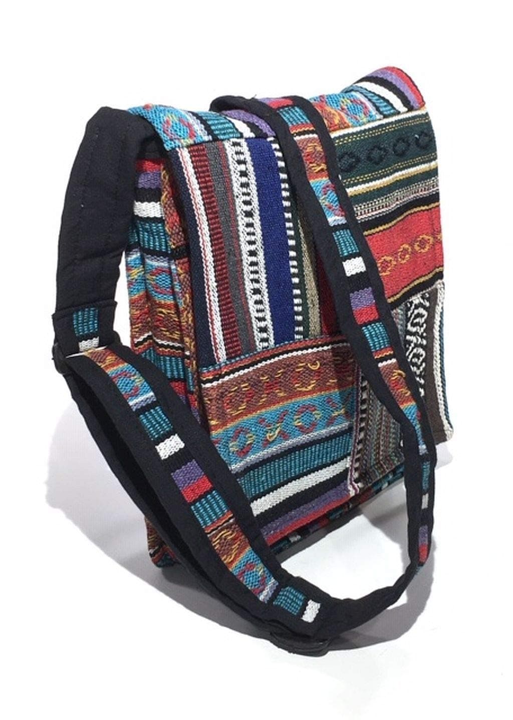 Small Adjustable Tribal Bohemian Crossbody Shoulder Bag Sling Purse or Tablet Case