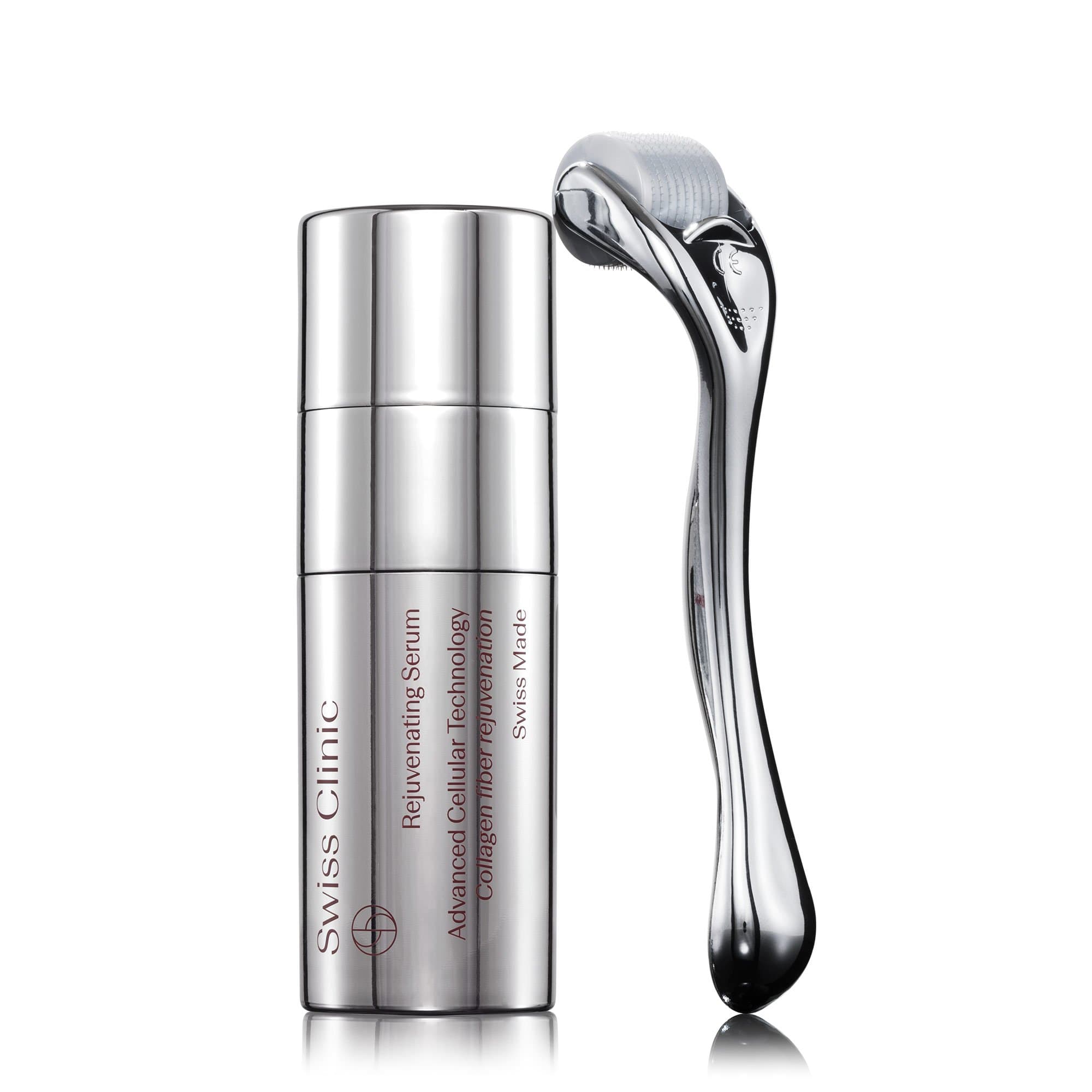 Swiss Clinic Skin Renewal, Scar removal derma roller with serum, 0.5 mm