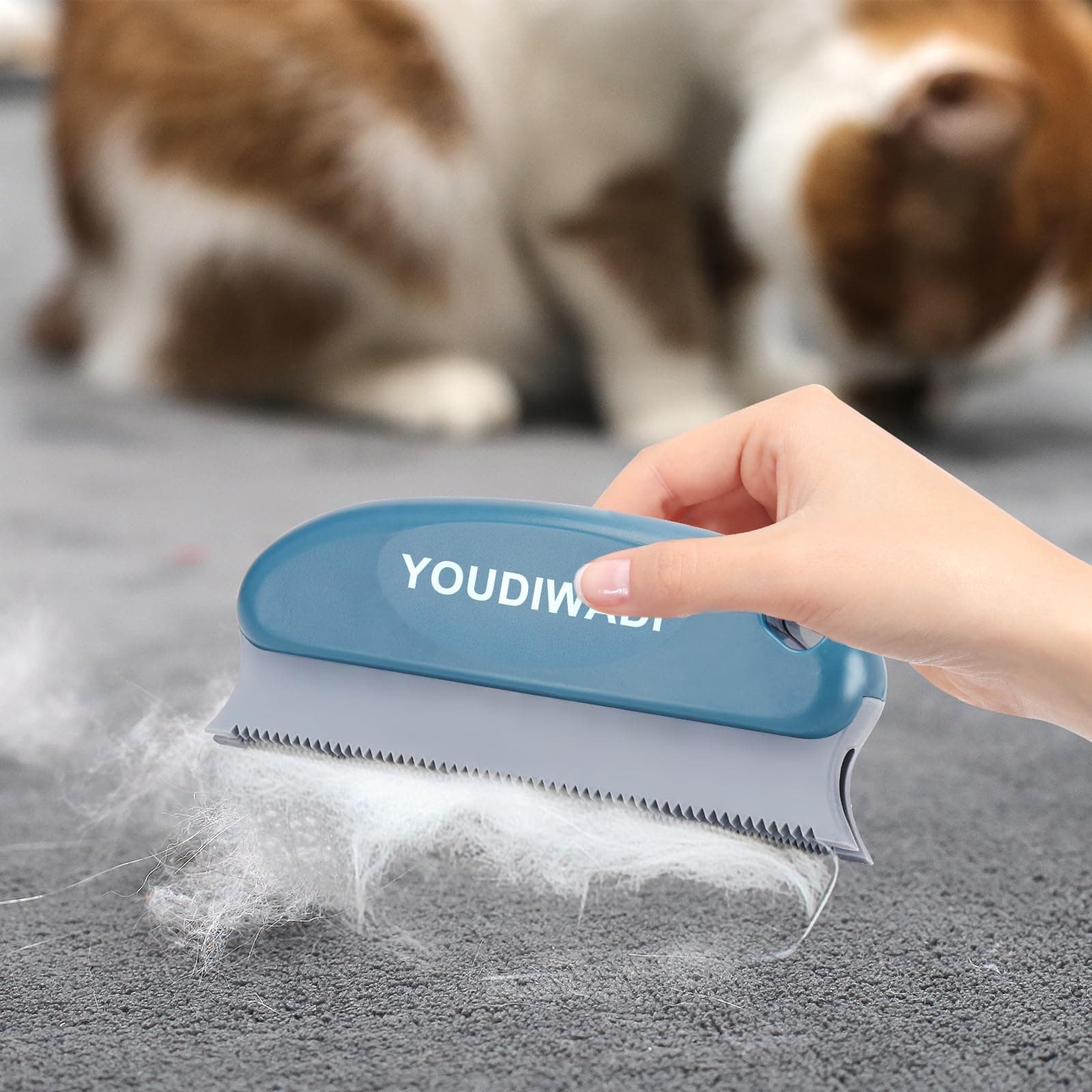 3PCS Slicker Brush for Dogs & Pet Comb&Pet Hair Remover,Professional Dog Grooming Brush with Extra Long Pins to Effectively Remove Tangles, Knots and Mats